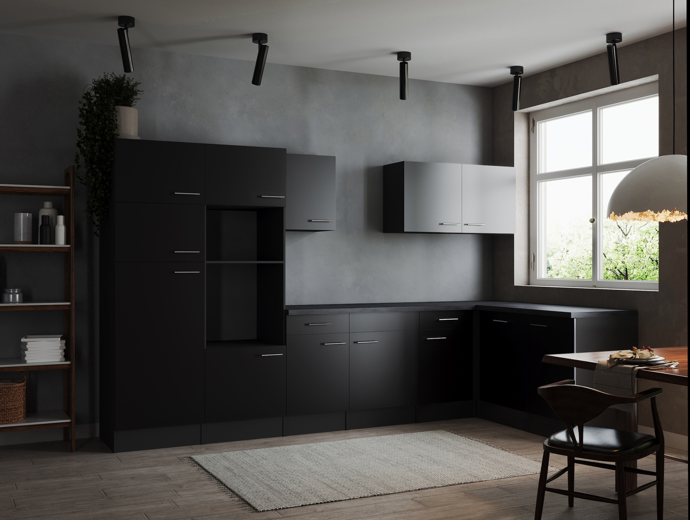 RESPEKTA Winkelküche »Oliver« Breite 340 cm, 90 cm Arbeitshöhe, in exklusiver Konfiguration für OTTO