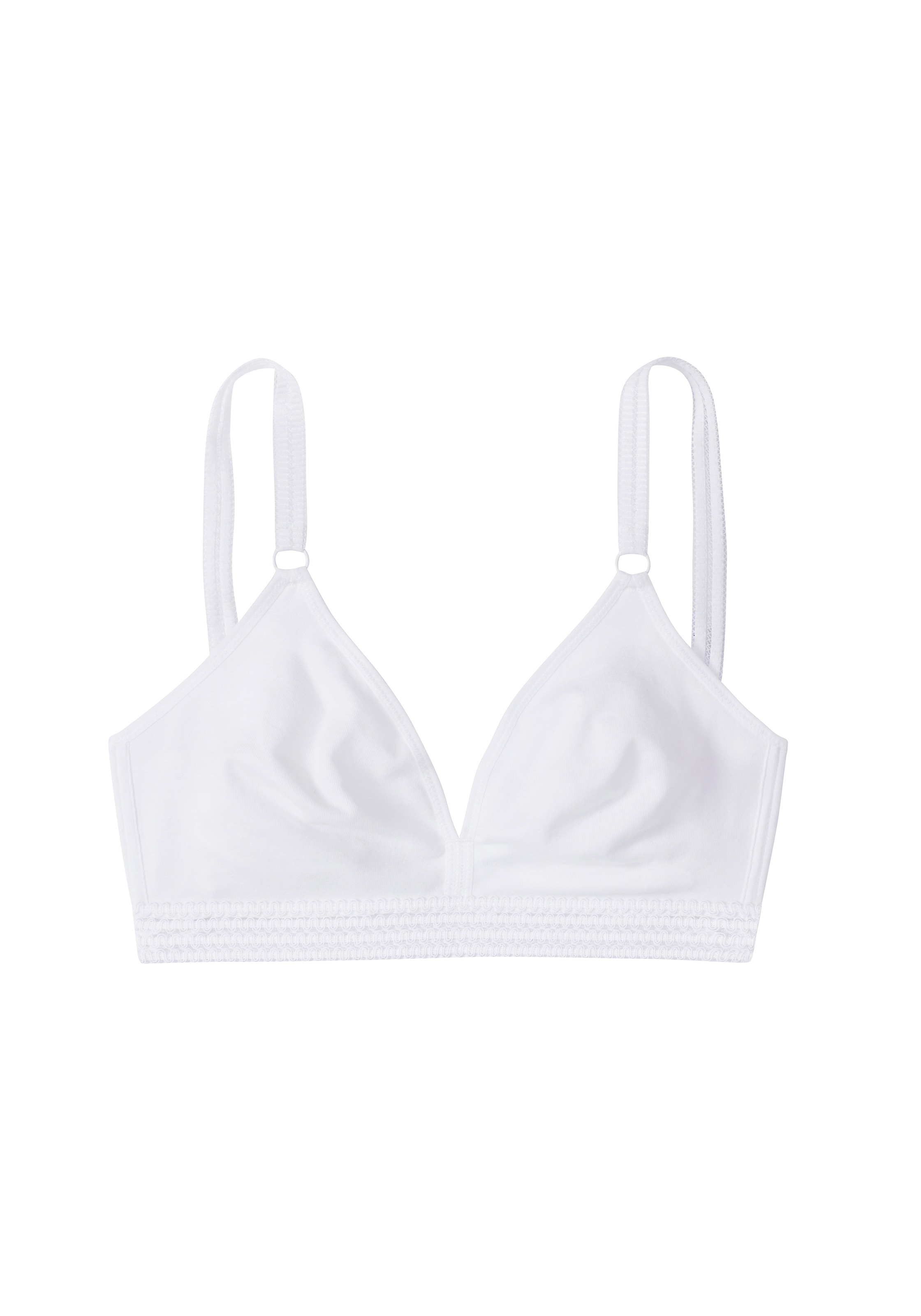 petite fleur Bralette-BH Packung, 2 Stück,  aus weicher Baumwoll - Qualität, Basic-BH