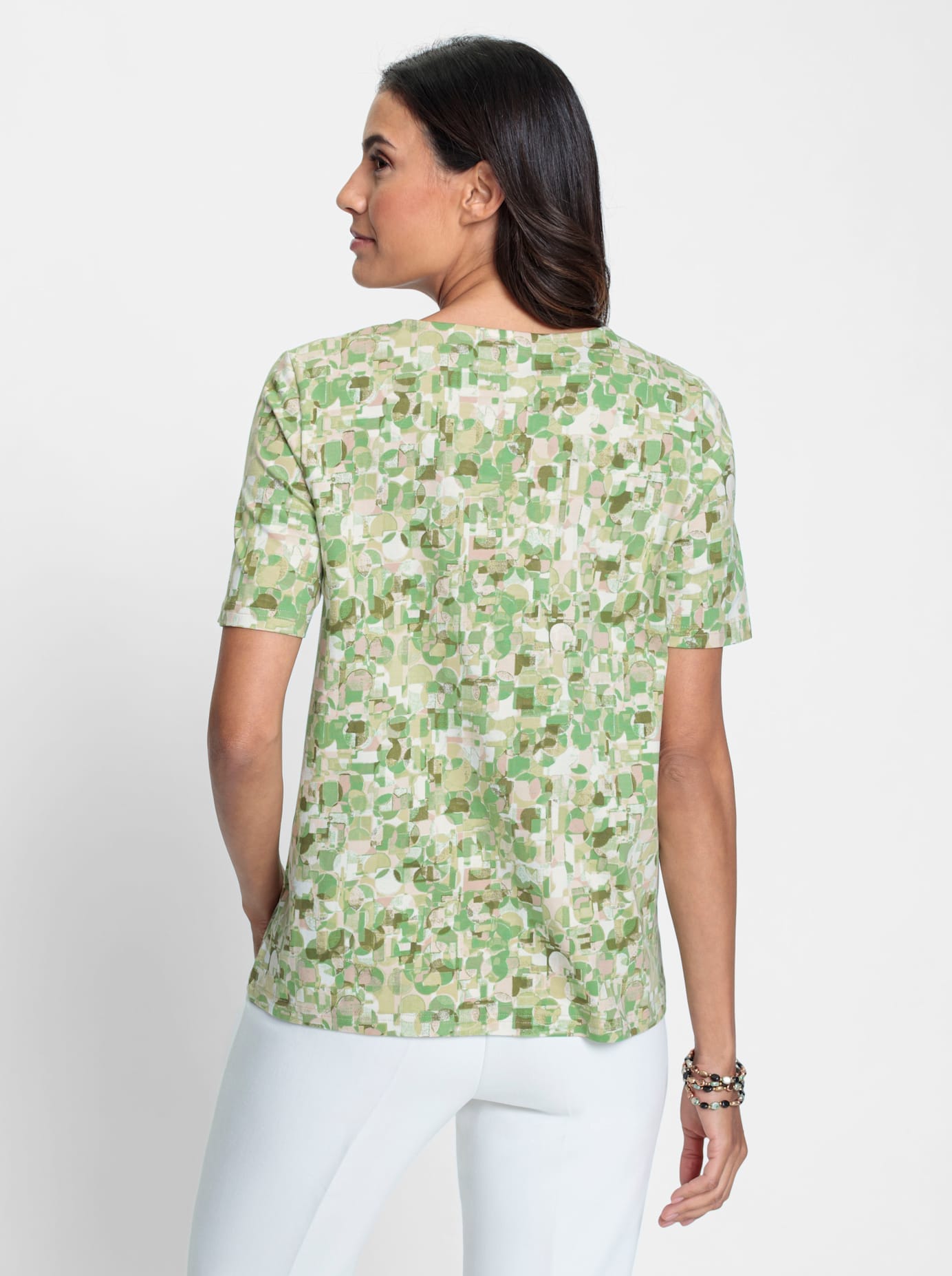 Inspirationen Print-Shirt »Druck-Shirt«, (1 tlg.)