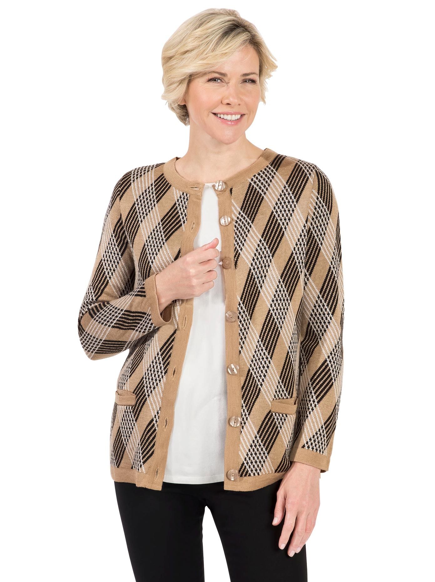 Image of Classic Jacquardstrickjacke bei Ackermann Versand Schweiz