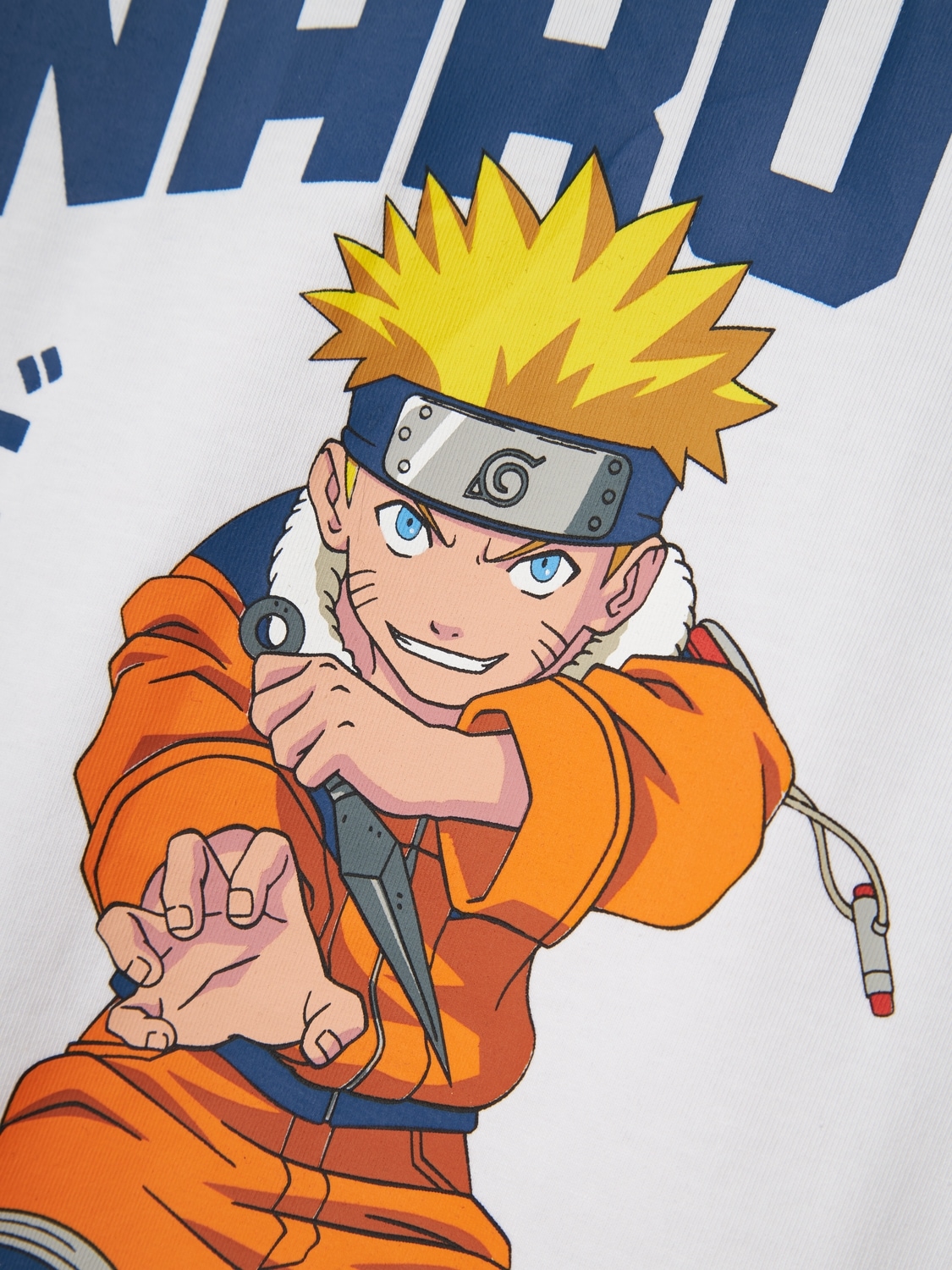 Name It Print-Shirt »NKMMACAR NARUTO SS TOP NOOS SKY« mit grossem Comic-Frontmotiv