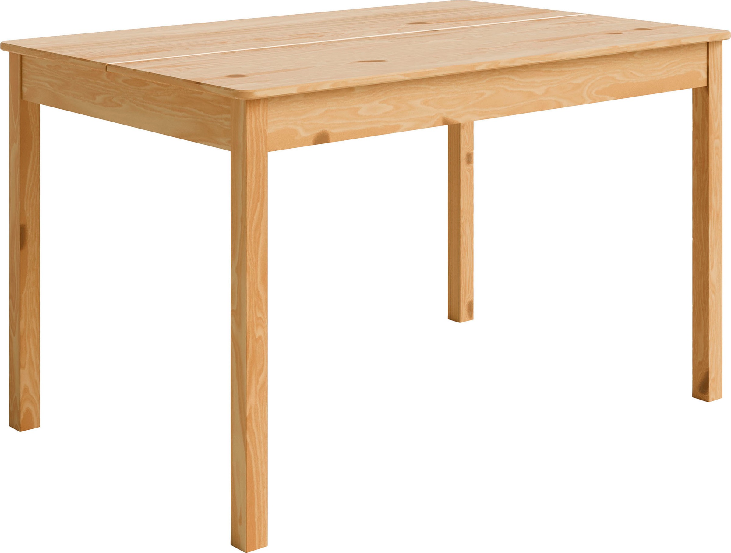 Image of Home affaire Esstisch "Malmö" Holztisch aus Kiefer Massivholz naturfarbig, erhältich in 80 und 120cm