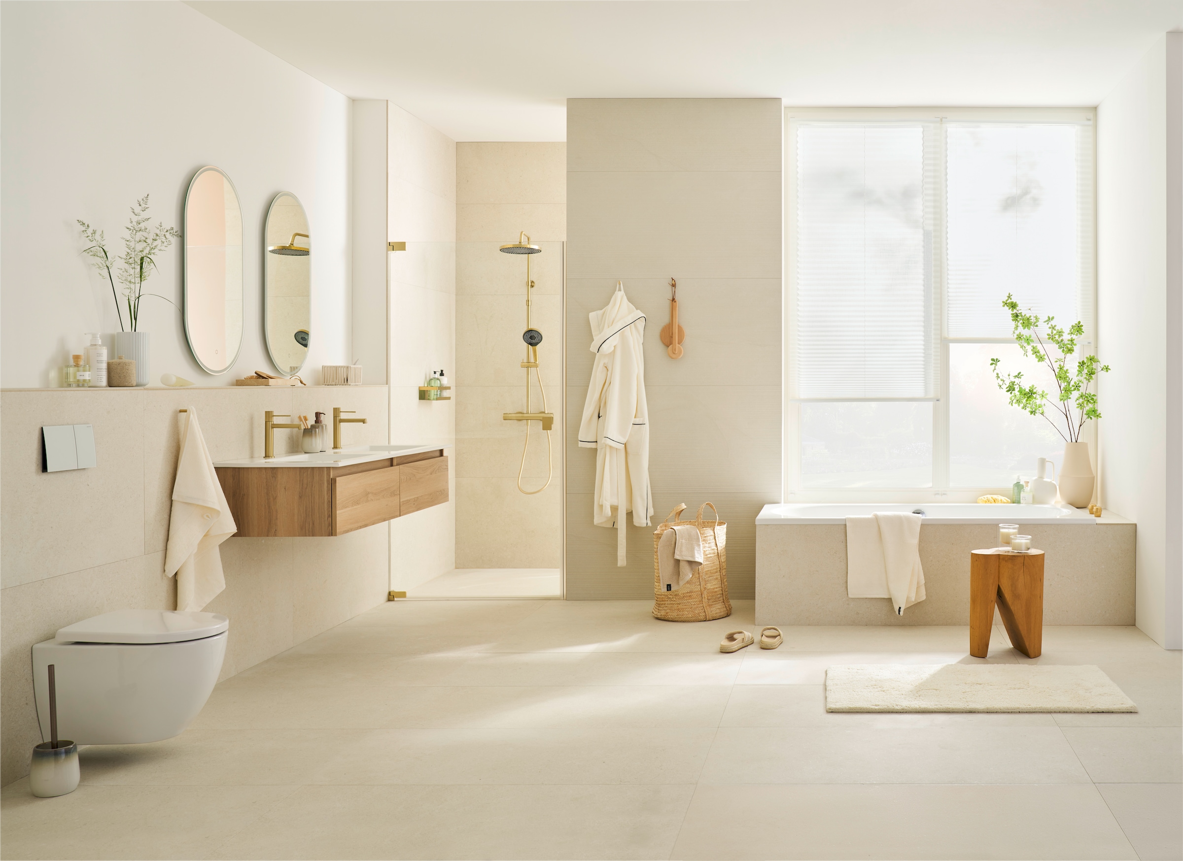 SCHÖNER WOHNEN-Kollektion Tapis de bain »Bahamas  Uni« Höhe 30 mm beidseitig verwendbar