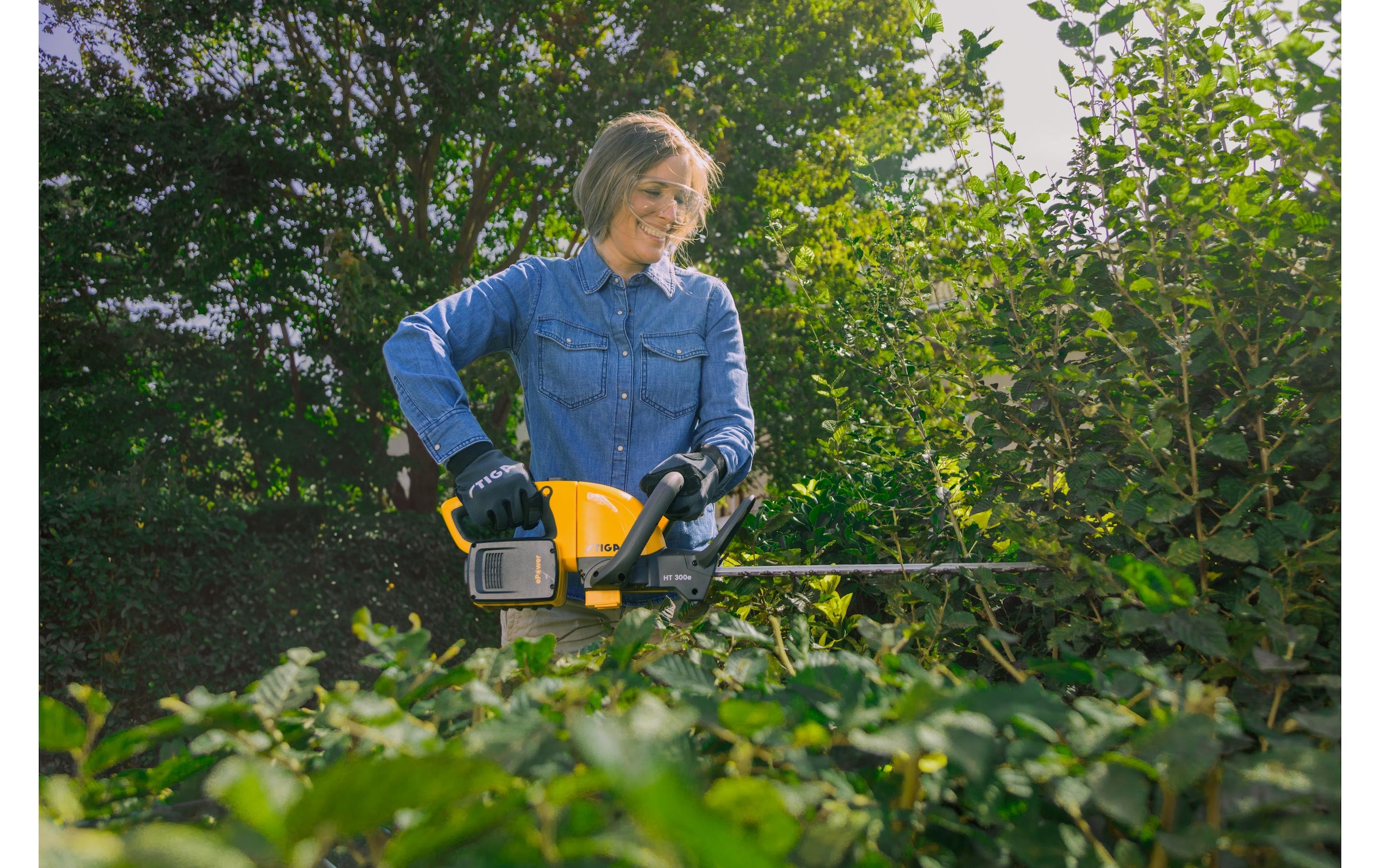 STIGA Akku-Heckenschere »HT 300e 40 V 54 cm inkl. Akku« ()