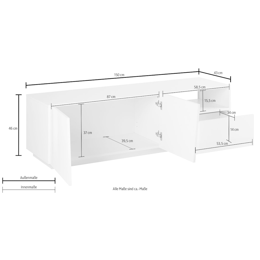 Tecnos Lowboard »Vega«