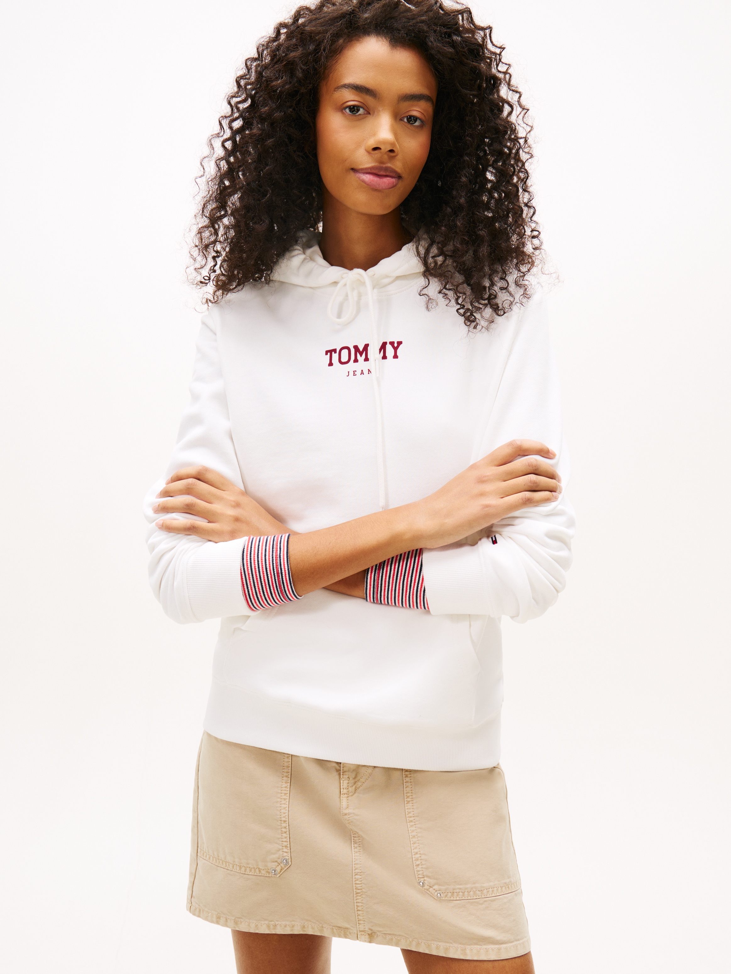 Image of Tommy Jeans Kapuzensweatshirt "TJW REG ESS LOGO 2 HOODIE EXT"