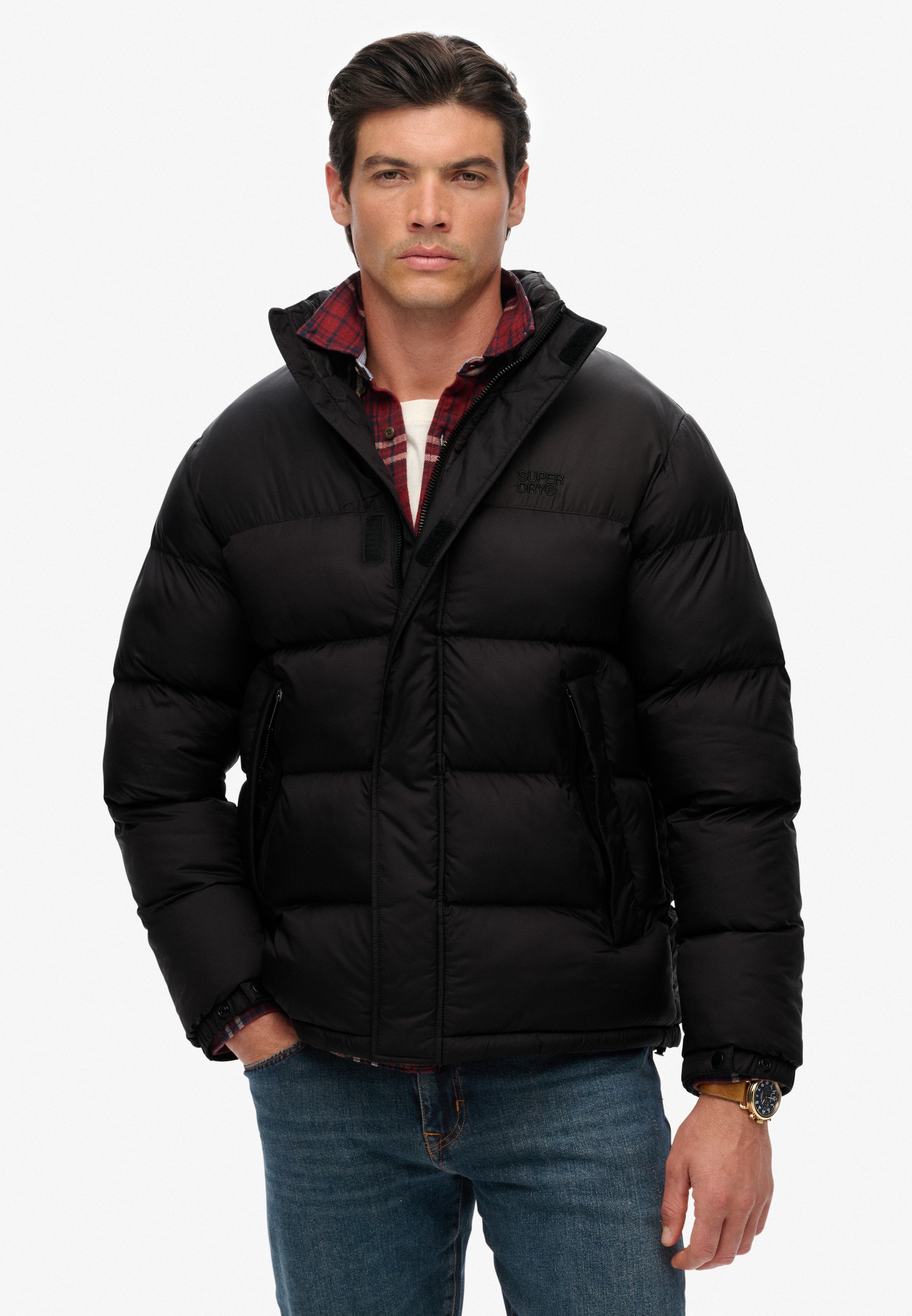 Image of Superdry Steppjacke "NON HOODED TECH PADDED JKT" ohne Kapuze
