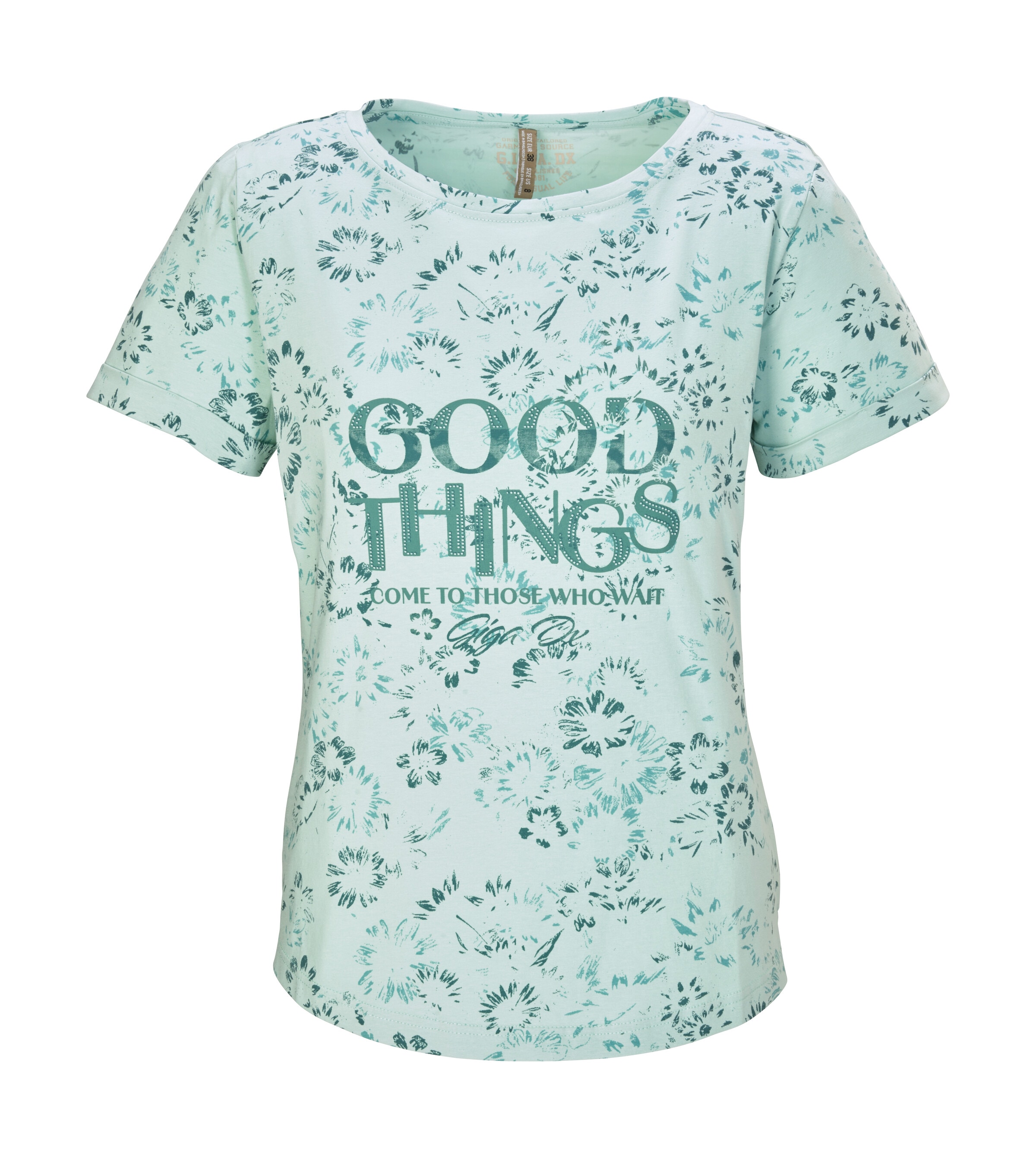 Image of G.I.G.A. DX by killtec T-Shirt "GS 47 WMN TSHRT" Florales Damen T-Shirt, elastisch, hoher Baumwollanteil, bequem
