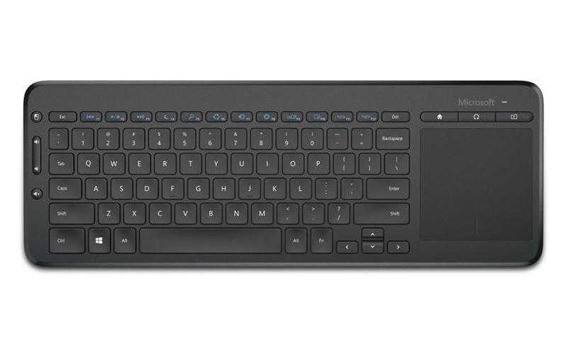 Microsoft PC-Tastatur »All-in-one Media«, (Ziffernblock-Touchpad)