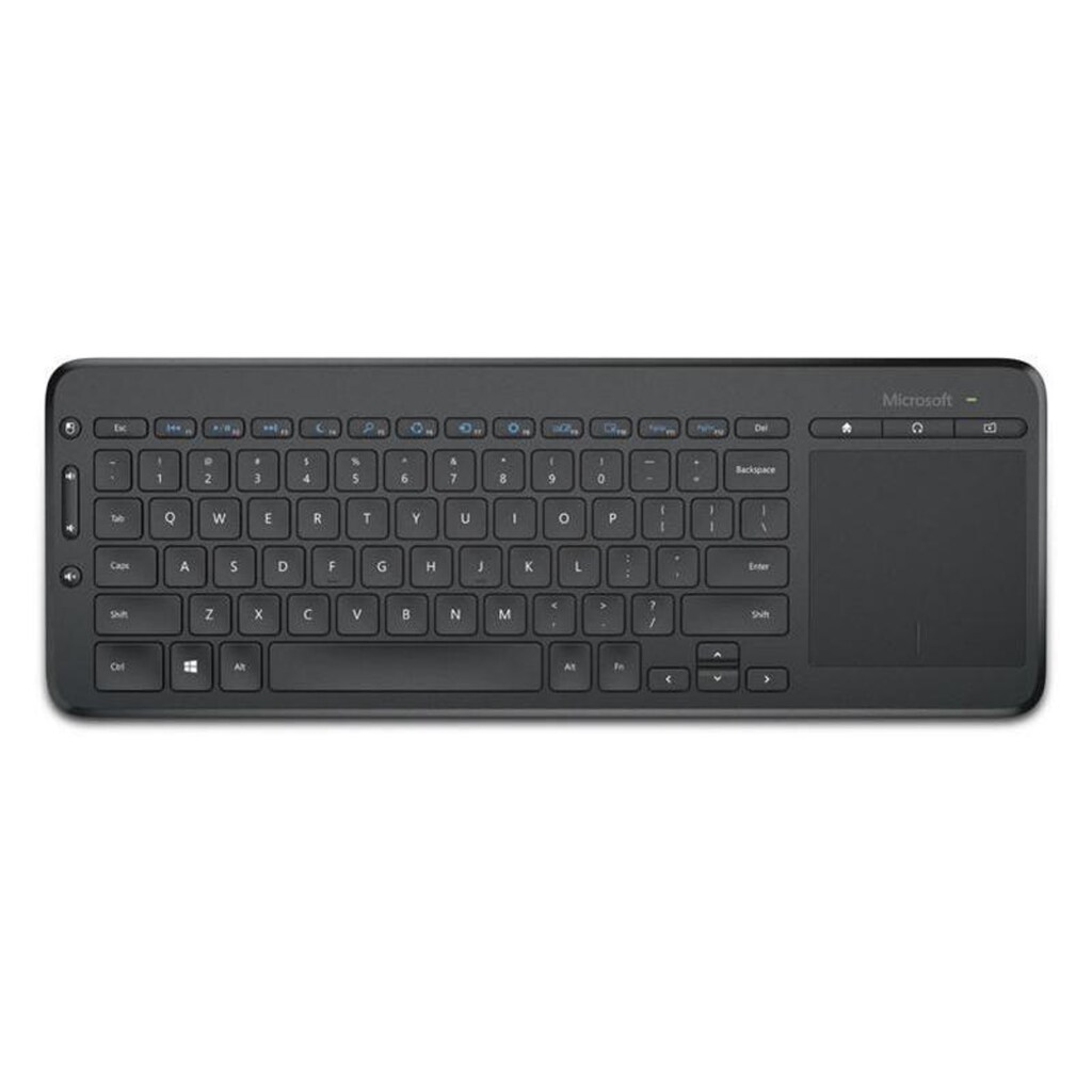Microsoft PC-Tastatur »All-in-one Media«, (Ziffernblock-Touchpad)
