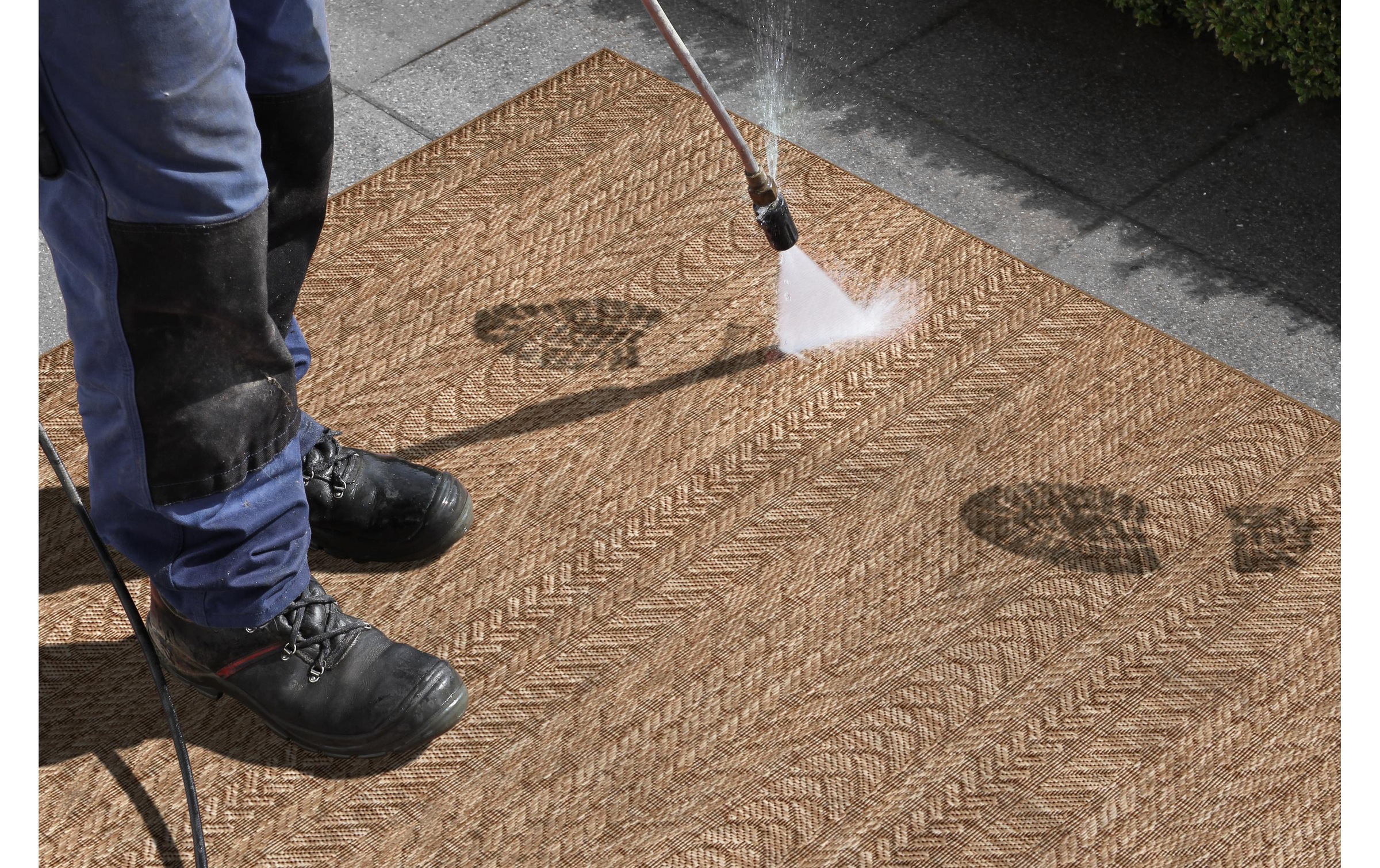 NORTHRUGS Teppich »Outdoor Teppich Forest« rechteckig