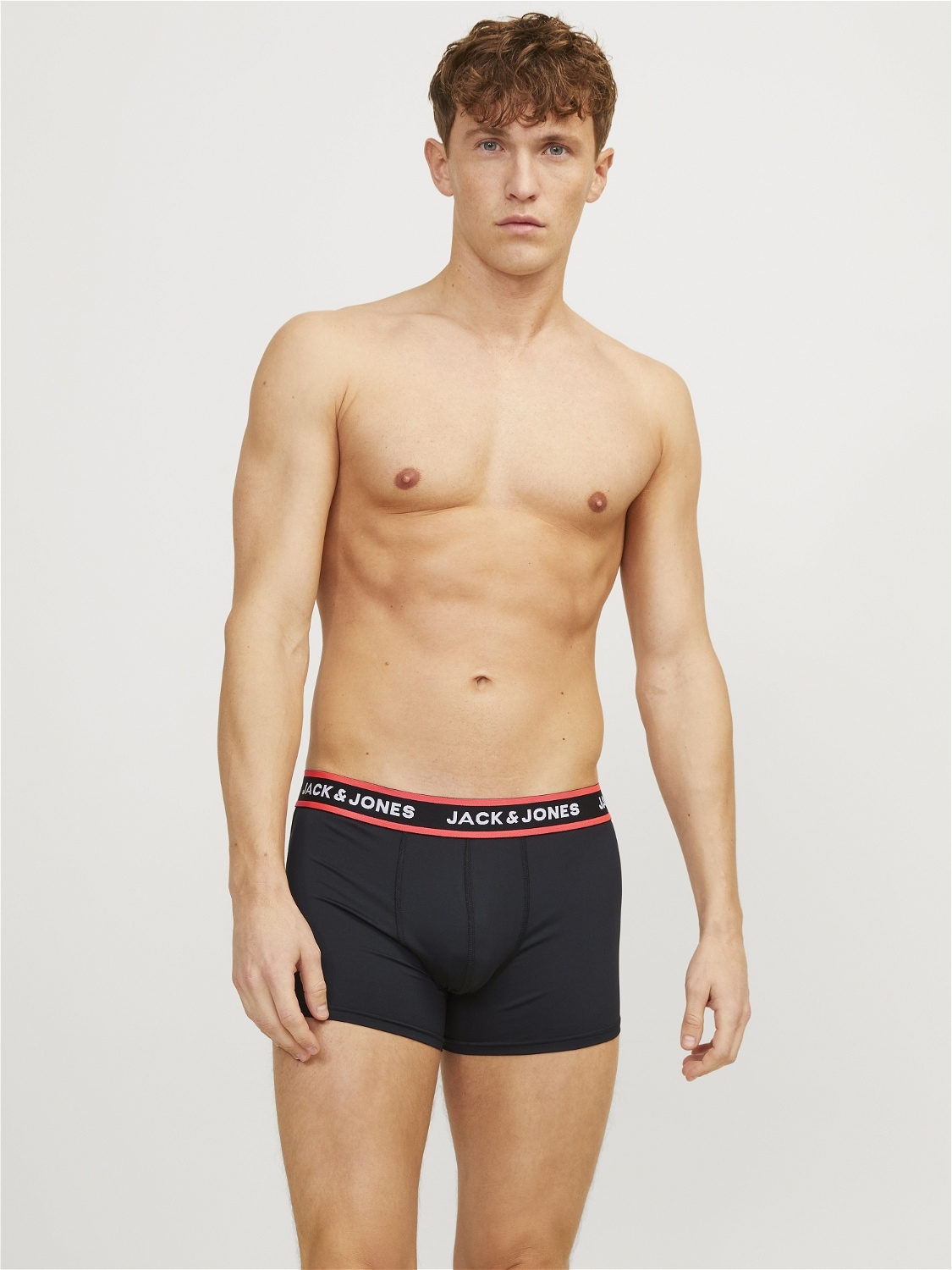 Jack & Jones Boxershorts »JACTHOM SOLID MICROFIBER TRUNKS 3 PACK«, (Packung, 3 St.)