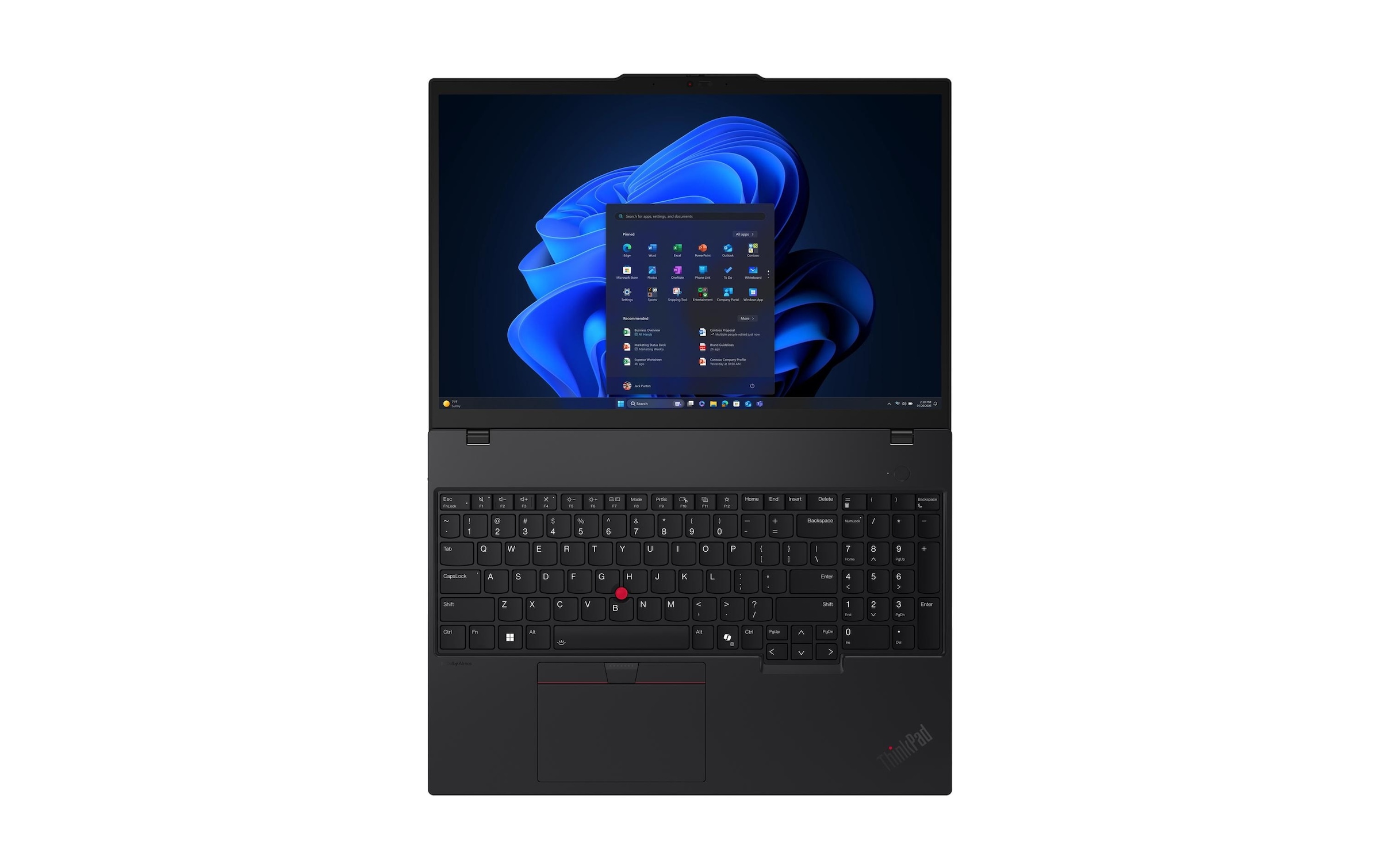 Lenovo Notebook »ThinkPad T16 G4 (Intel)«, / 16 Zoll, Intel, Core Ultra 5, Intel Graphics