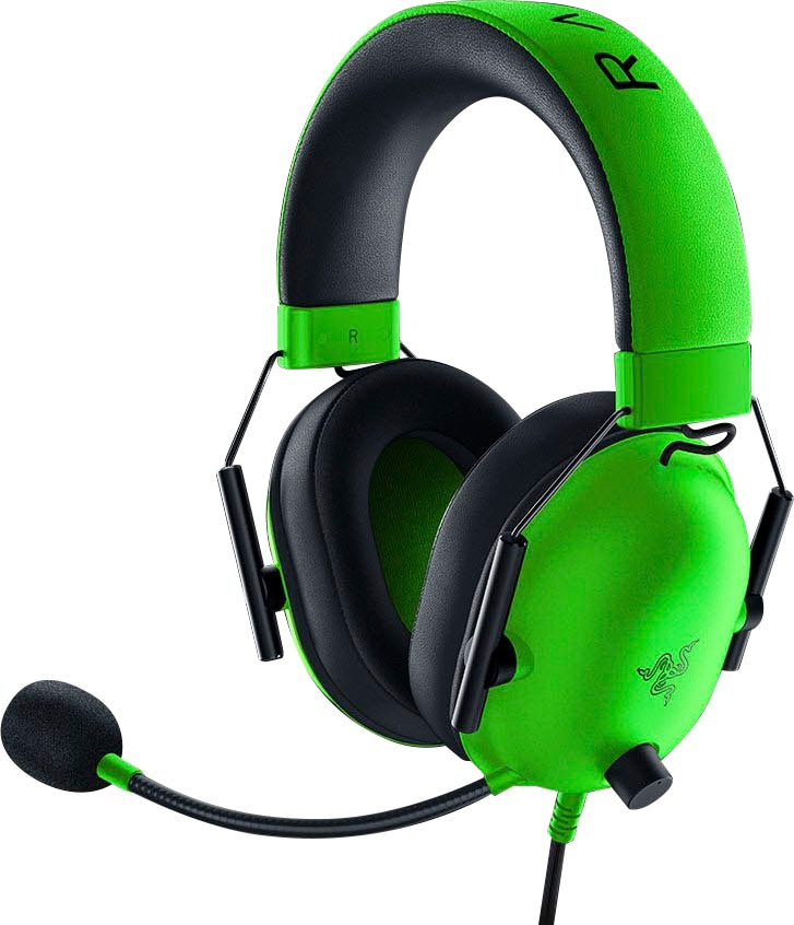 Image of RAZER Gaming-Headset "Blackshark V2 X - Razer Green" Rauschunterdrückung