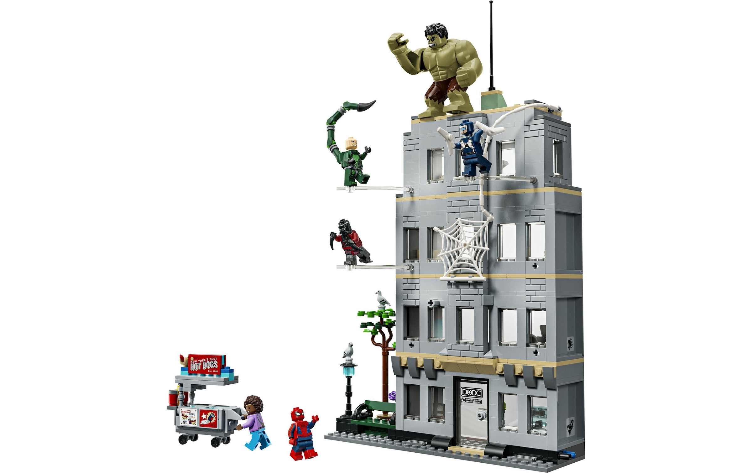 LEGO® Pions de construction »Grosser Showdown: Spider-Man vs. Hulk (76350), LEGO Super Heroes« fabriqué en Europe