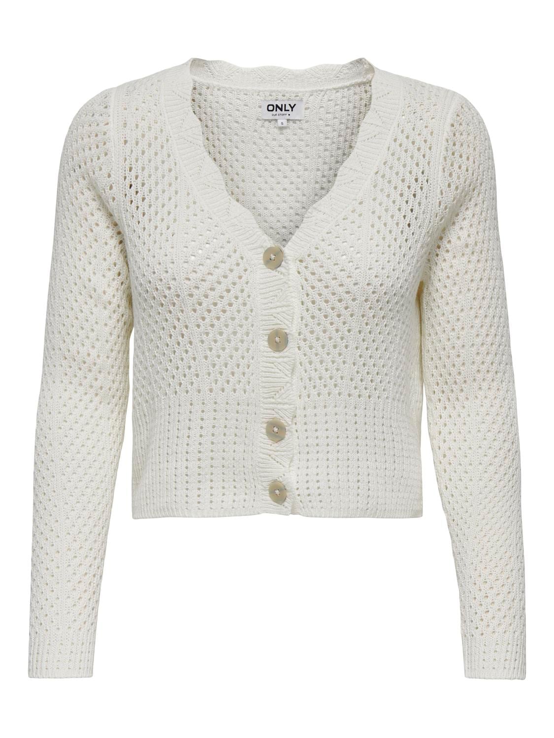 ONLY Strickjacke »ONLROSELIA LS V-NECK CARDI KNT NCA«