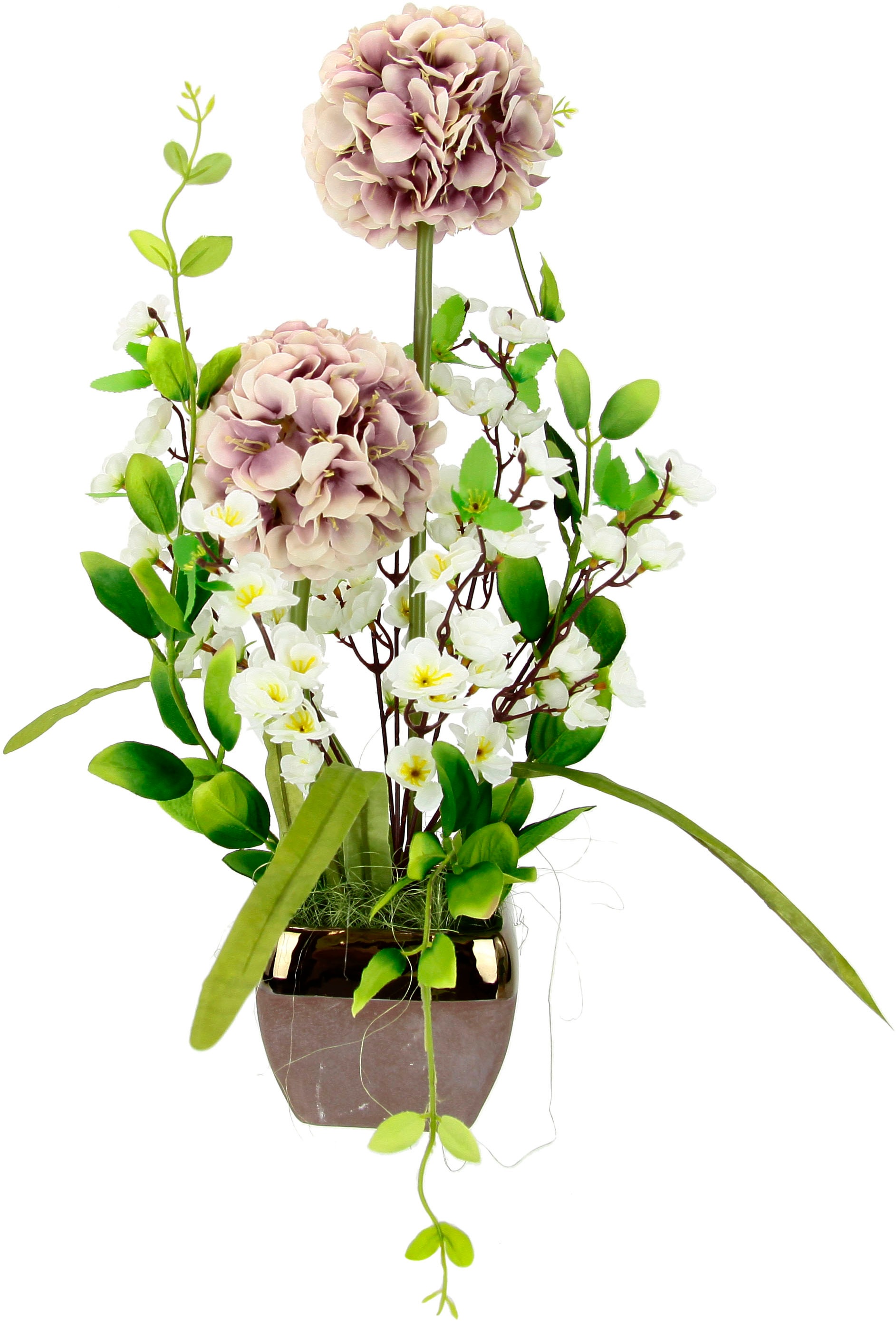 Image of I.GE.A. Kunstblume »Arrangement Allium«, (1 St.), Topf aus Keramik bei Ackermann Versand Schweiz