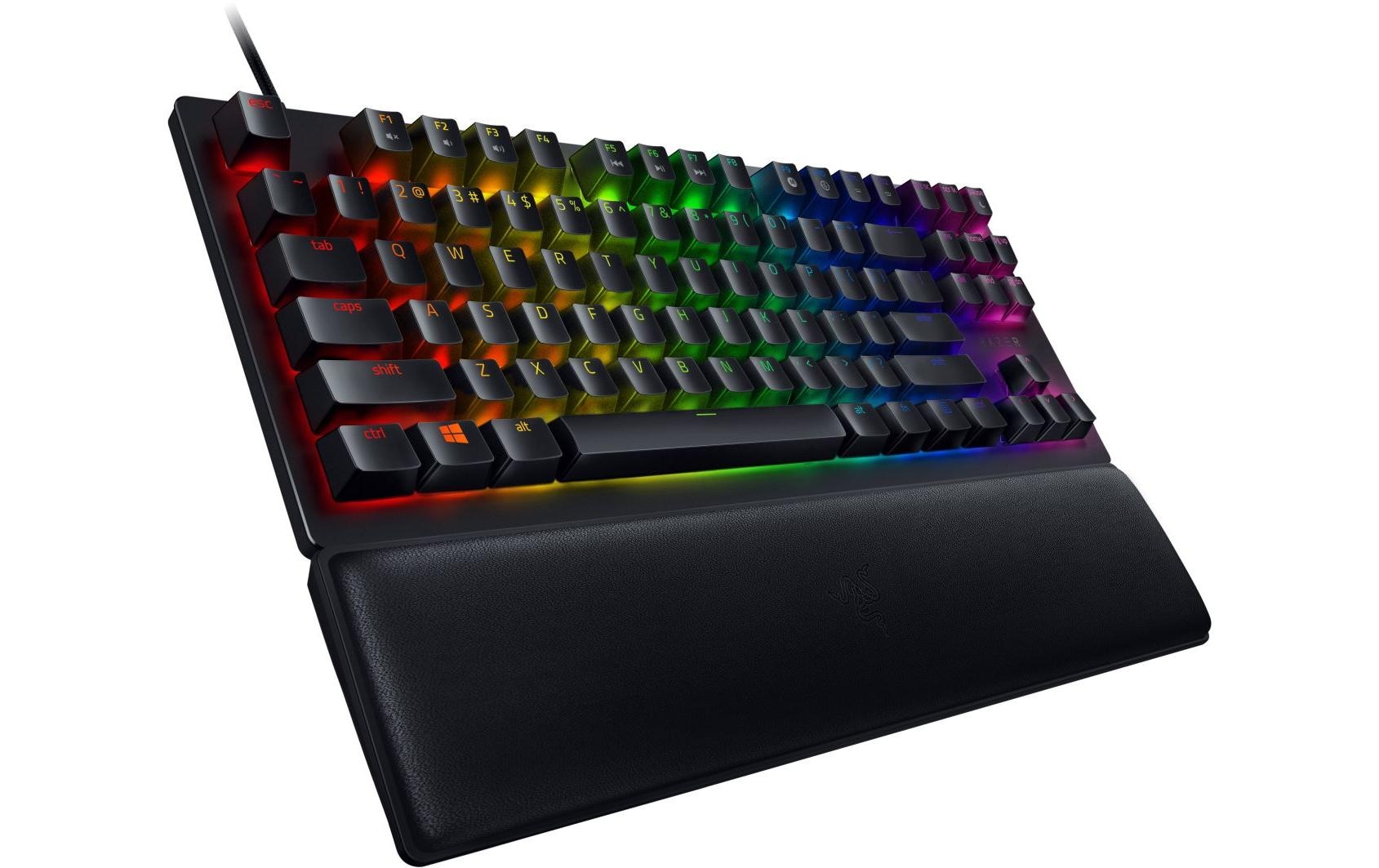 Gaming-Tastatur »Huntsman V2 Tenkeyless Red Switch«, (Ziffernblock)