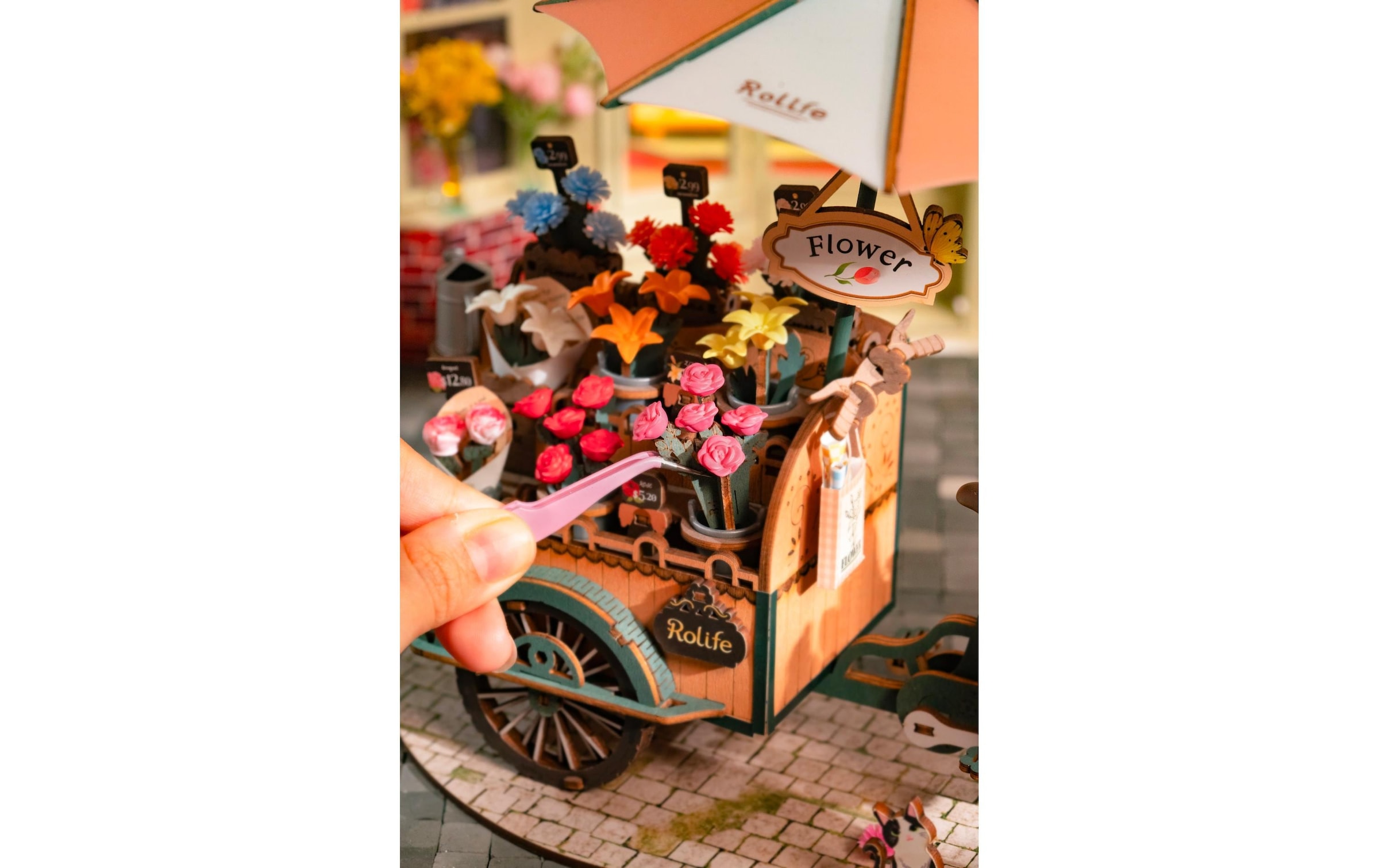   Modellbausatz »RoboTime Blossom Cart 187-teilig«