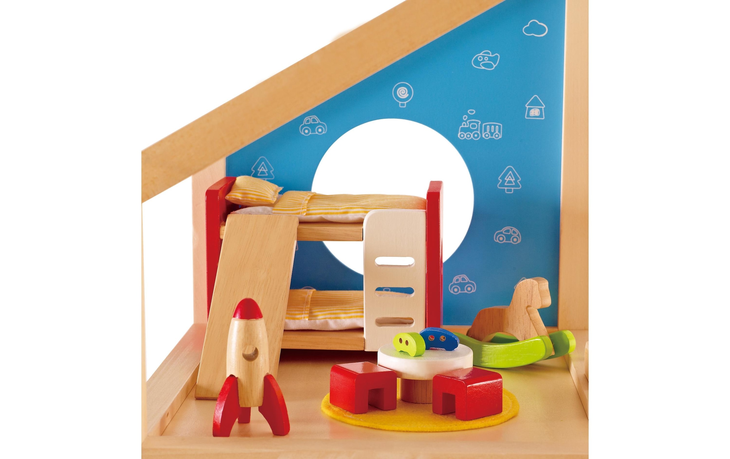 Hape Puppenmöbel »Kinderzimmer 13tlg.«