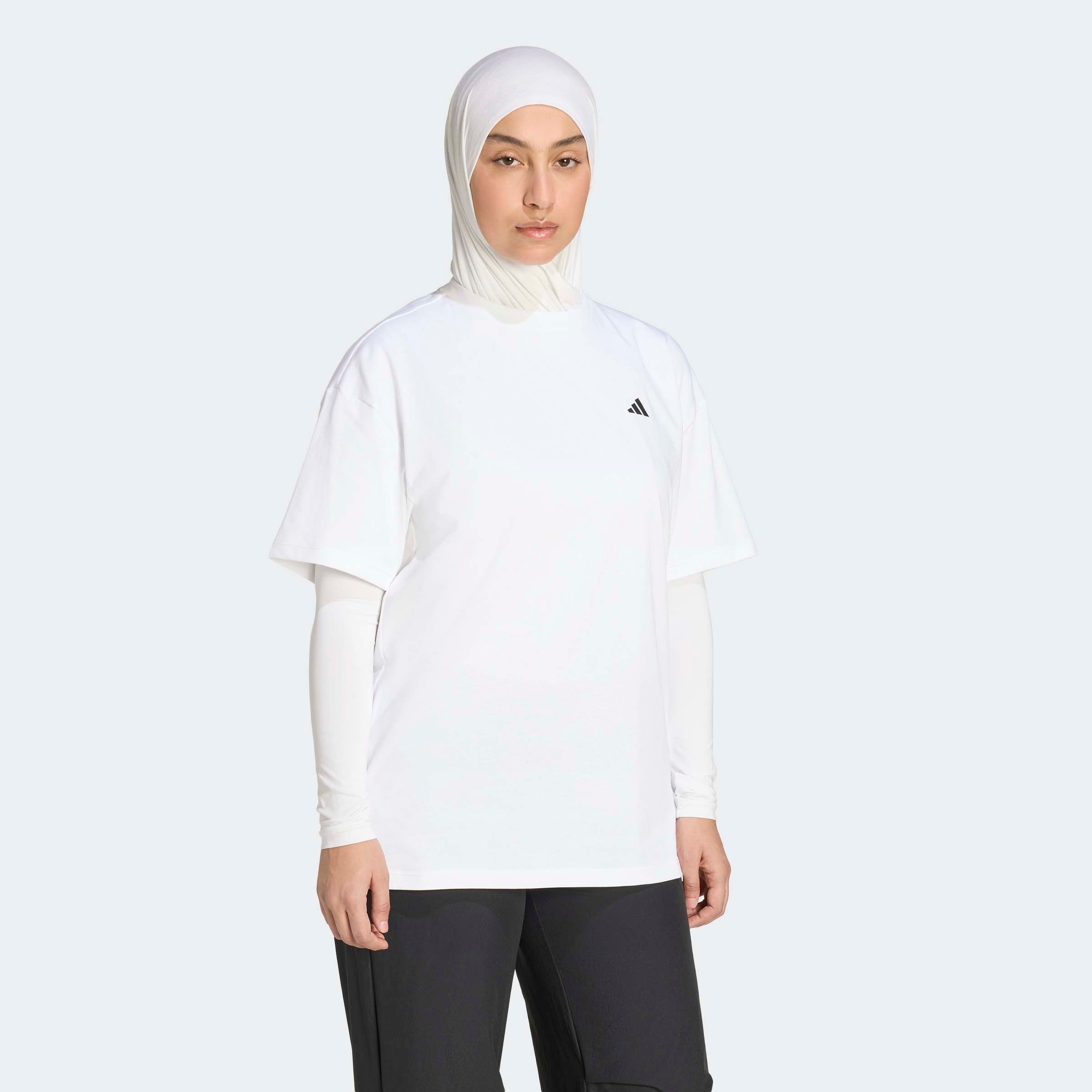 Image of adidas Performance T-Shirt "PRIMELIFT ESSENTIALS WORKOUT OVERSIZED"