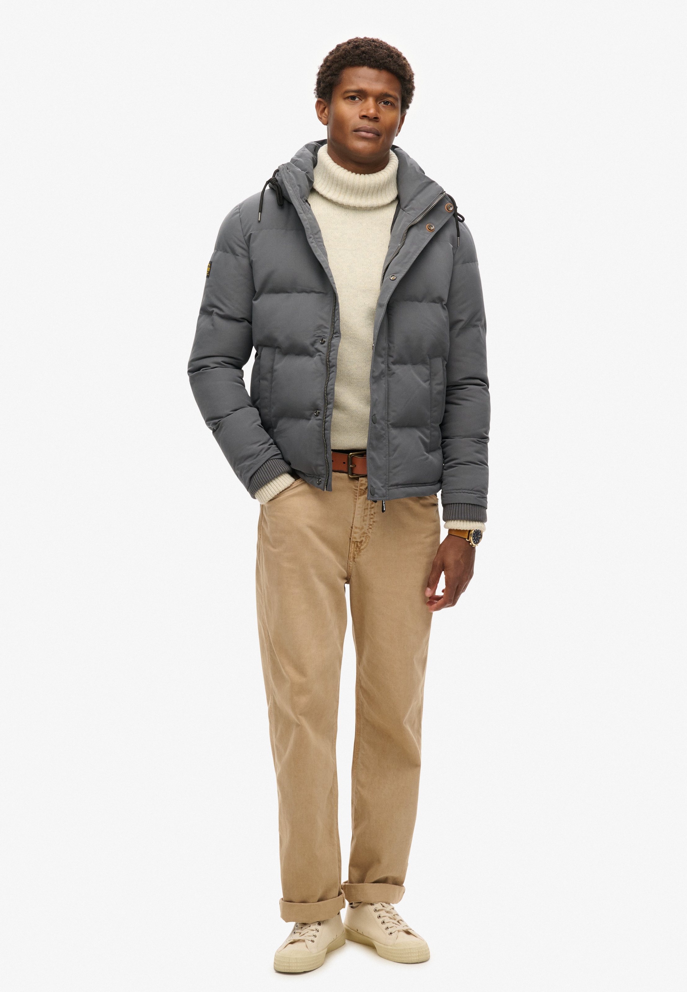 Superdry Veste matelassée »Everest Hooded Puffer Jacket« mit Kapuze