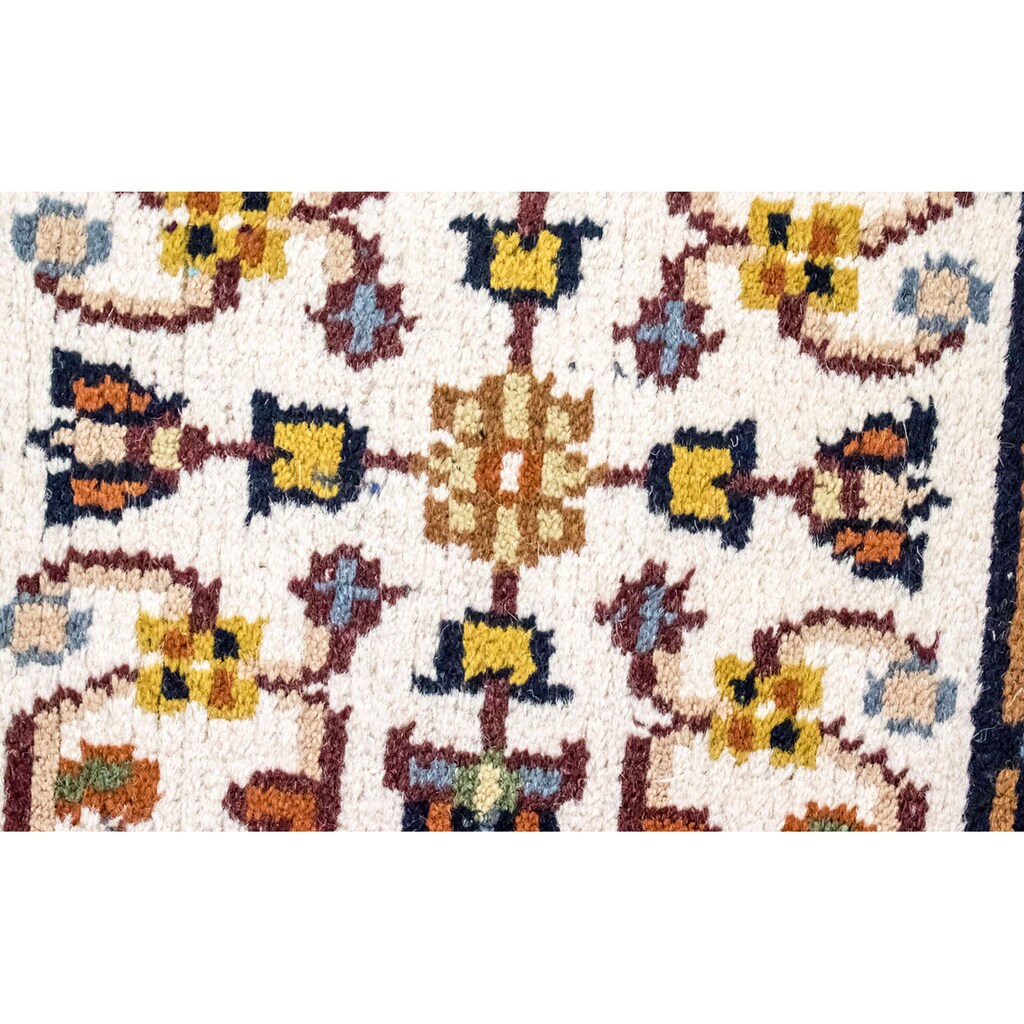 morgenland Wollteppich »Bidjar Teppich handgeknüpft beige«, rechteckig