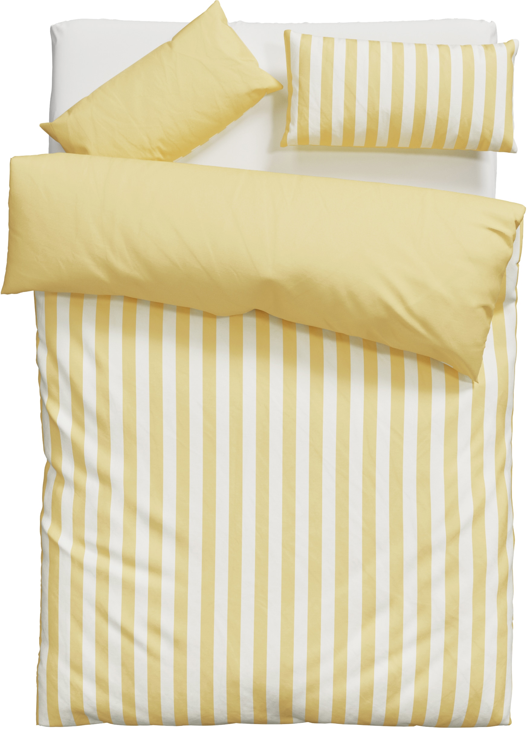GOODproduct Wendebettwäsche »Greta« 2 Stk. Bettwäsche mit Streifen in verschiedenen Qualitäten, ab 135x200 cm