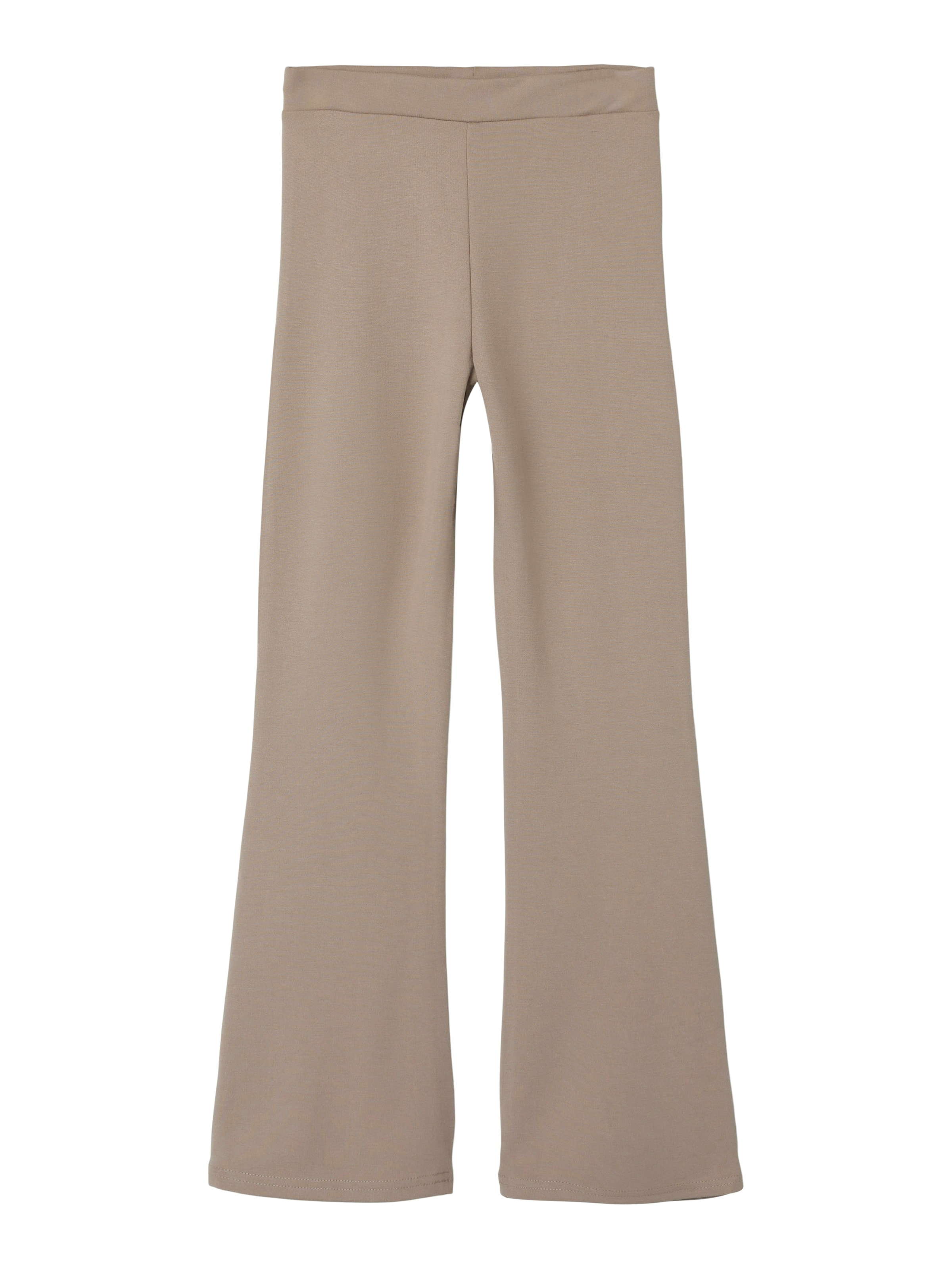 Name It Pantalon en jersey »NKFFRIKKALI für Mädchen mit ausgestelltem Bein und Viskose«  uni, casual, évasé, mélange viscose, sans col