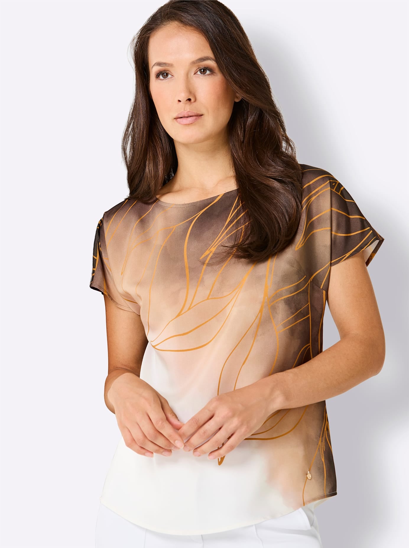 CREATION L PREMIUM Blouse à pression
