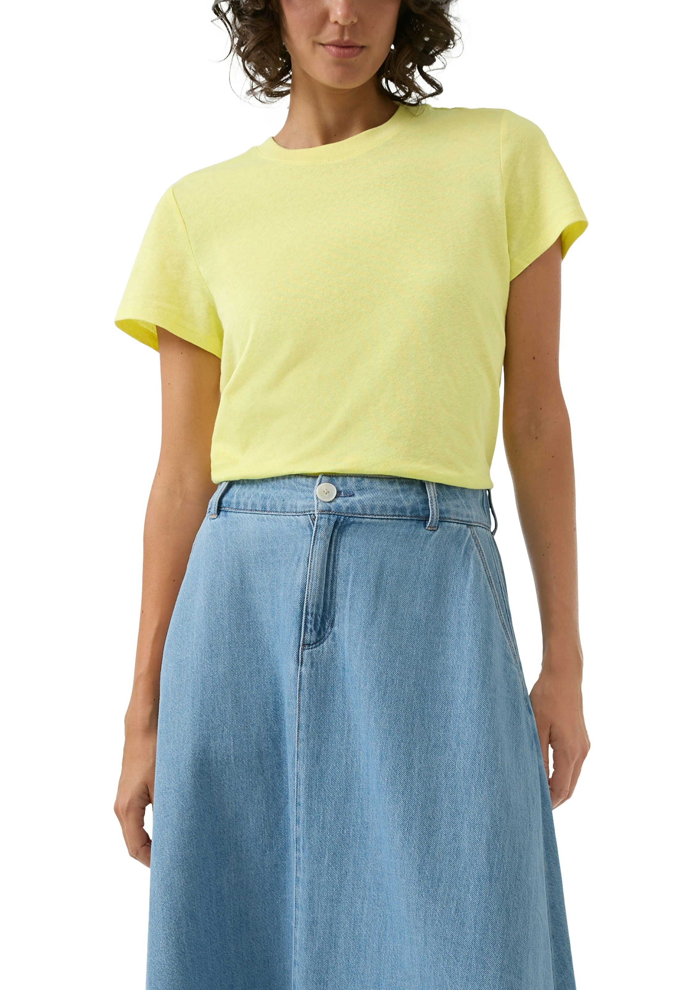 Image of s.Oliver T-Shirt mit Rippblende