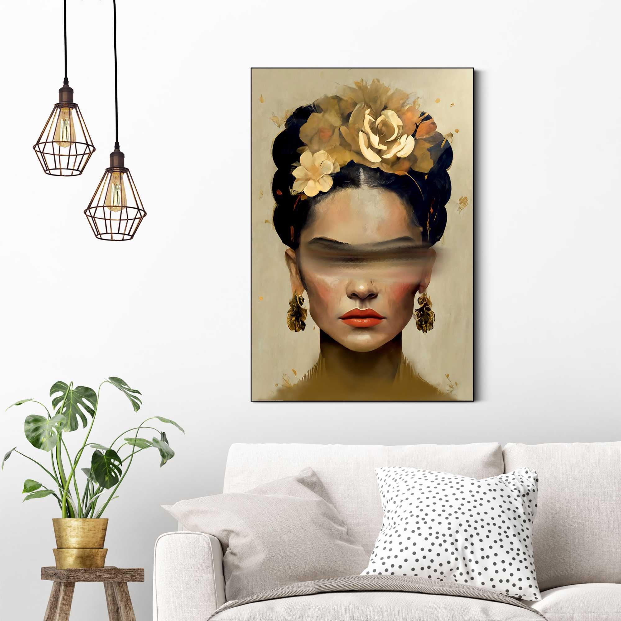Image of Reinders Wandbild "Frida Paint Stripe"