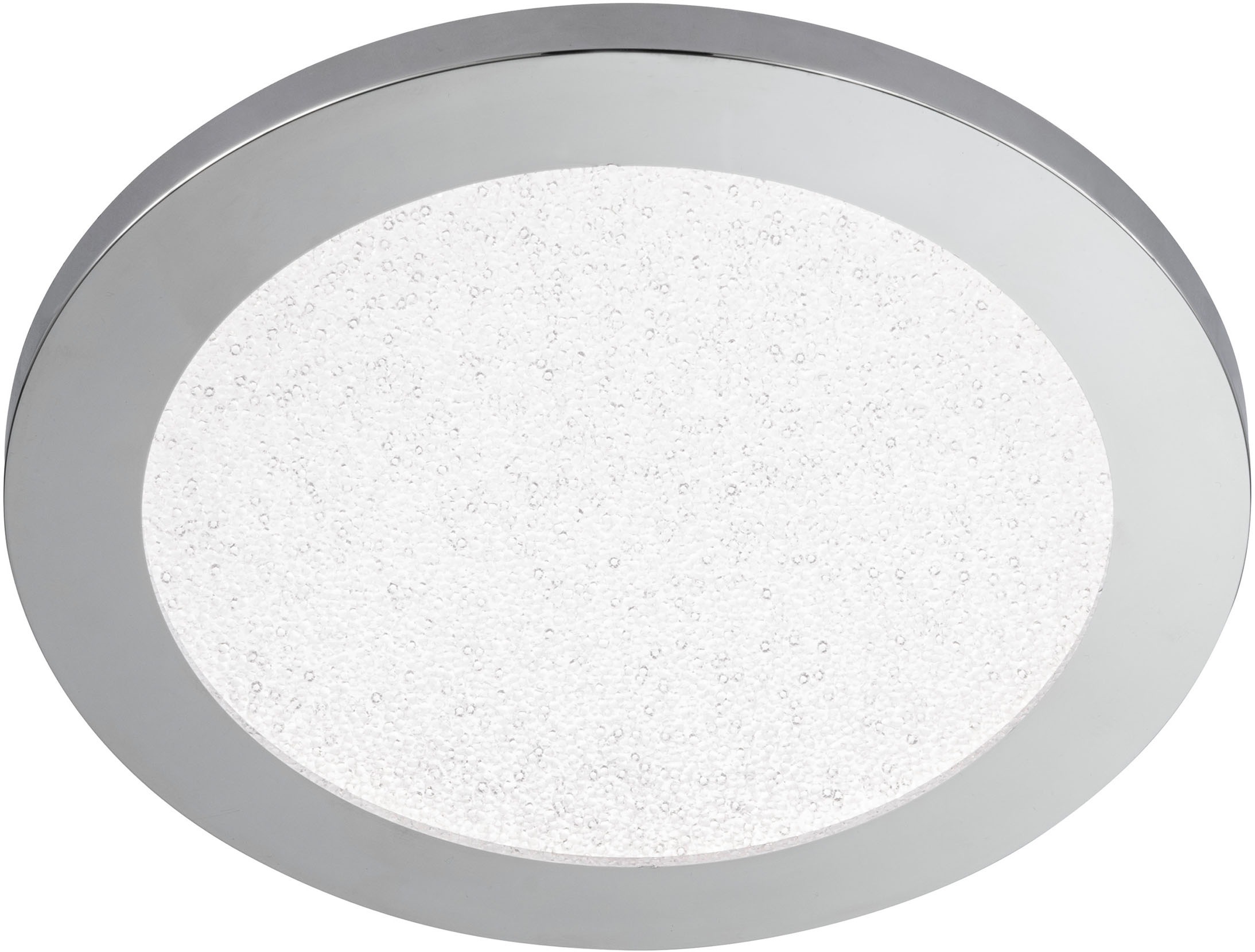 Image of WOFI LED Deckenleuchte »Deckenleuchte Peggy 1flg«, LED-Modul, 1 St., Warmweiss, besondere Glasabdeckung bei Ackermann Versand Schweiz