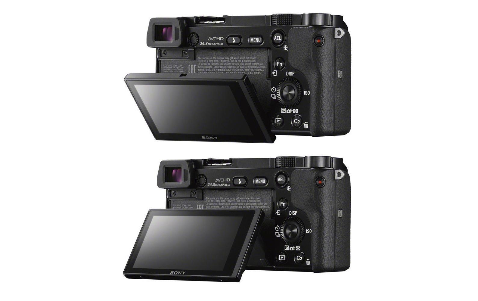 Sony Objektivkamera »Alpha 6000 Kit 16-50 Schwarz«