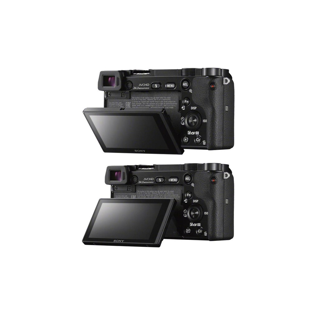 Sony Systemkamera »Alpha 6000 Body Schwarz«