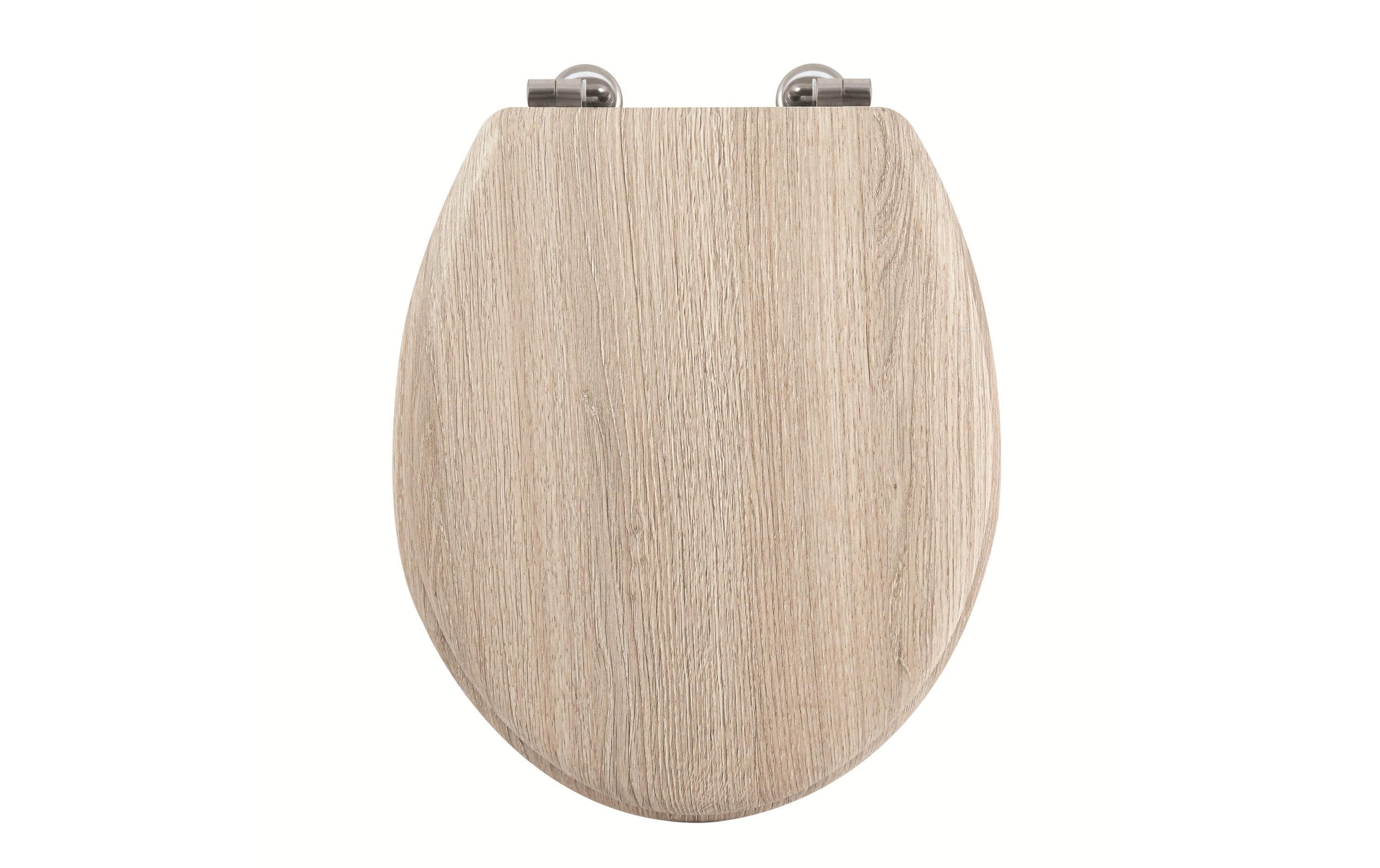 Image of MSV WC-Sitz "MSV Toilettensitz Beige"
