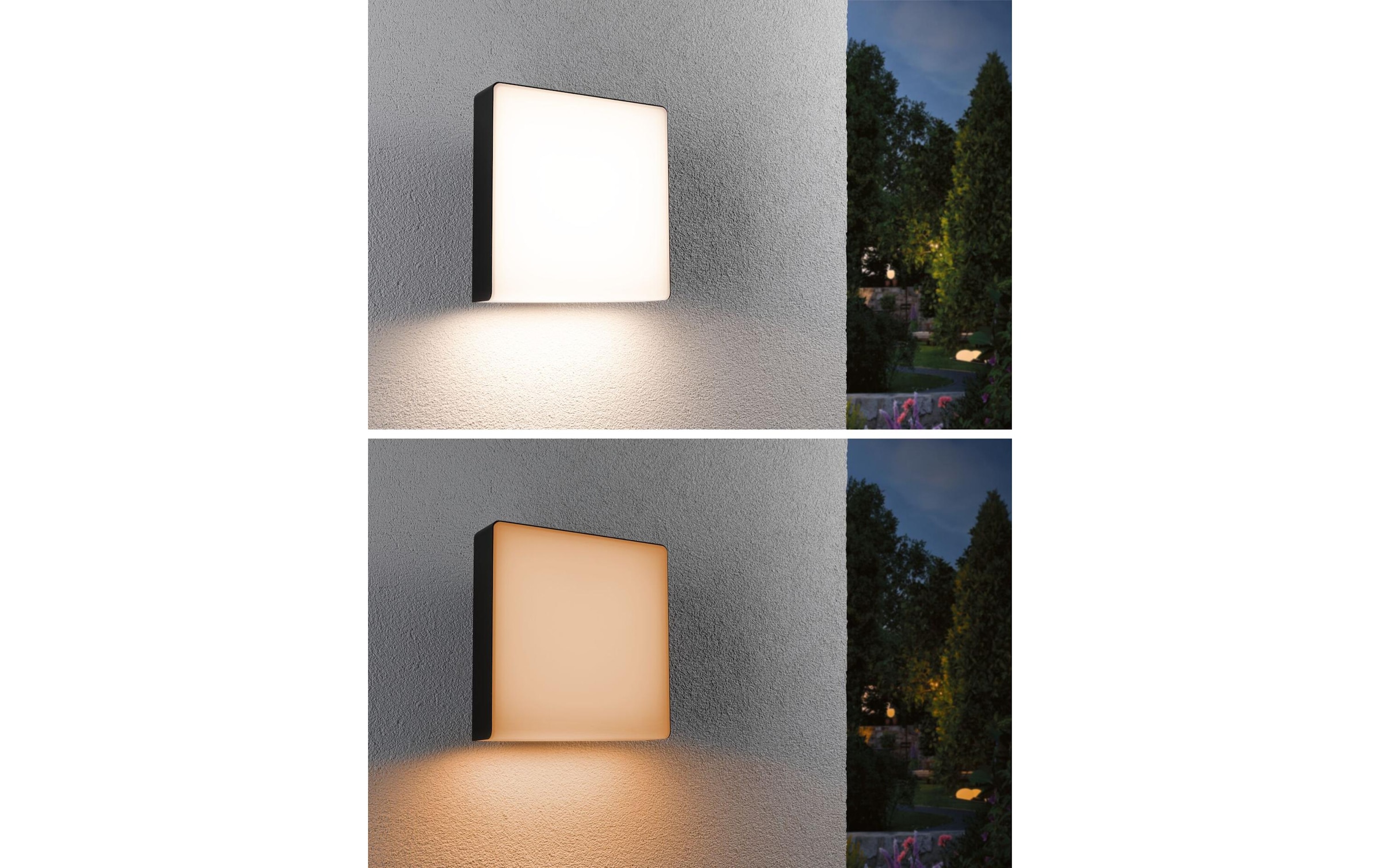 Paulmann Aussen-Wandleuchte »LED Aussenwandleuchte Azalena, Smart Home Zigbee 3.0« LED-Modul warmweiss