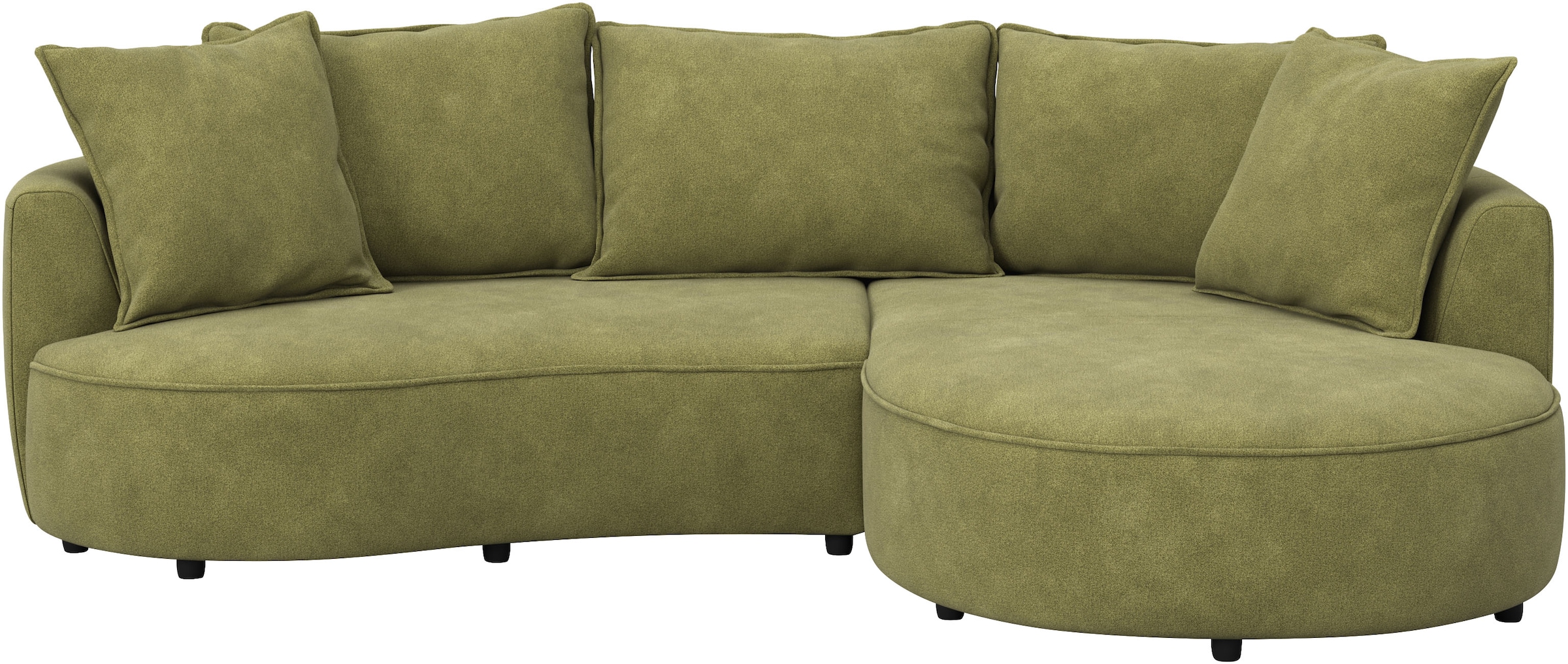 COTTA Ecksofa »Sana L-Form, Breite 260 cm« Loungesofa mit Wellenunterfederung