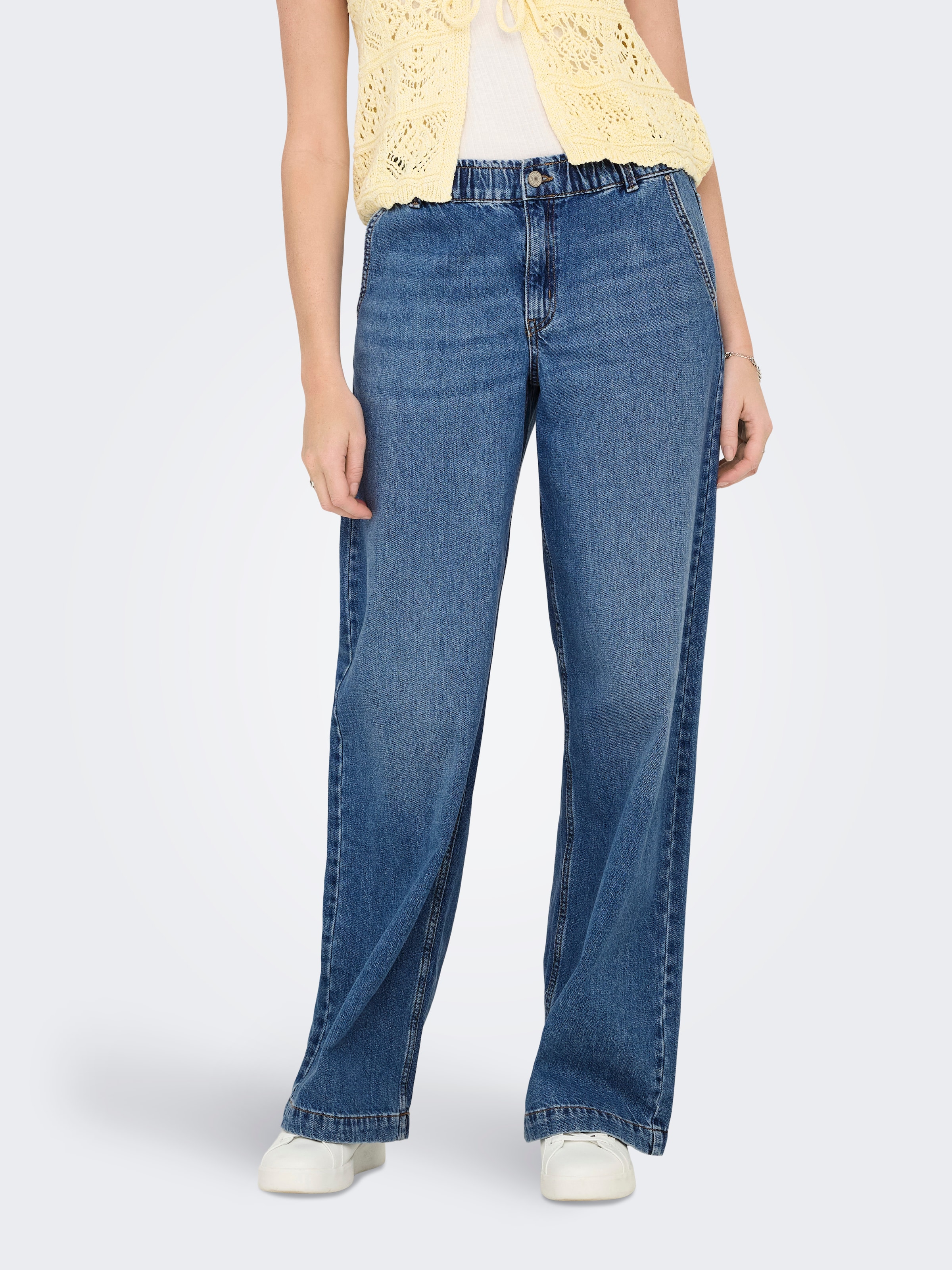 Image of ONLY Relax-fit-Jeans "ONLCOMET MW WIDE DNM PIM620 NOOS"