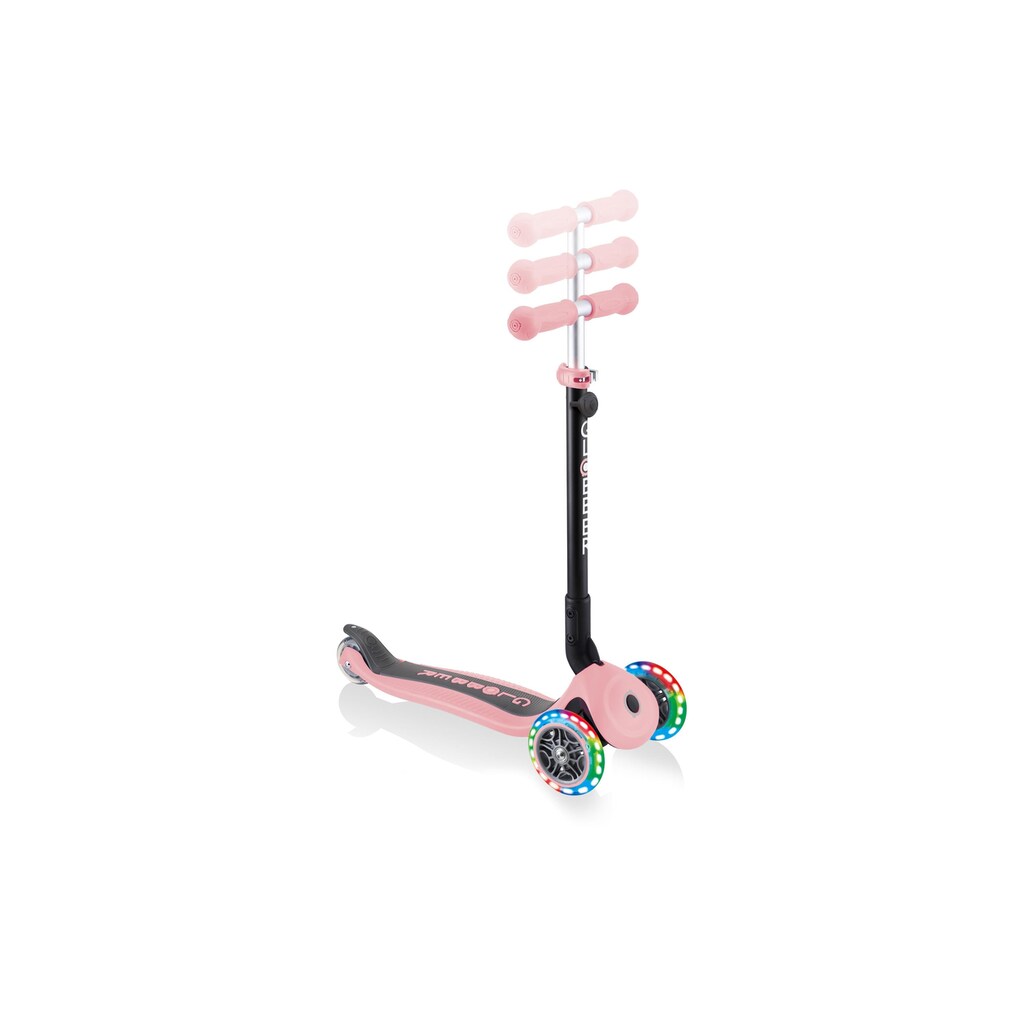Globber Scooter »GO UP Foldable Plus Lights, Pastel Rosa«