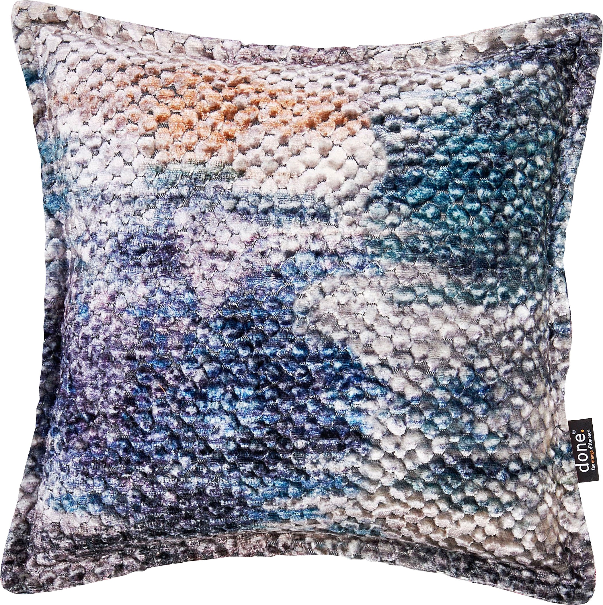 done.® Coussin décoratif »Glam Colour« Reissverschluss, Ohne Füllung, meliert