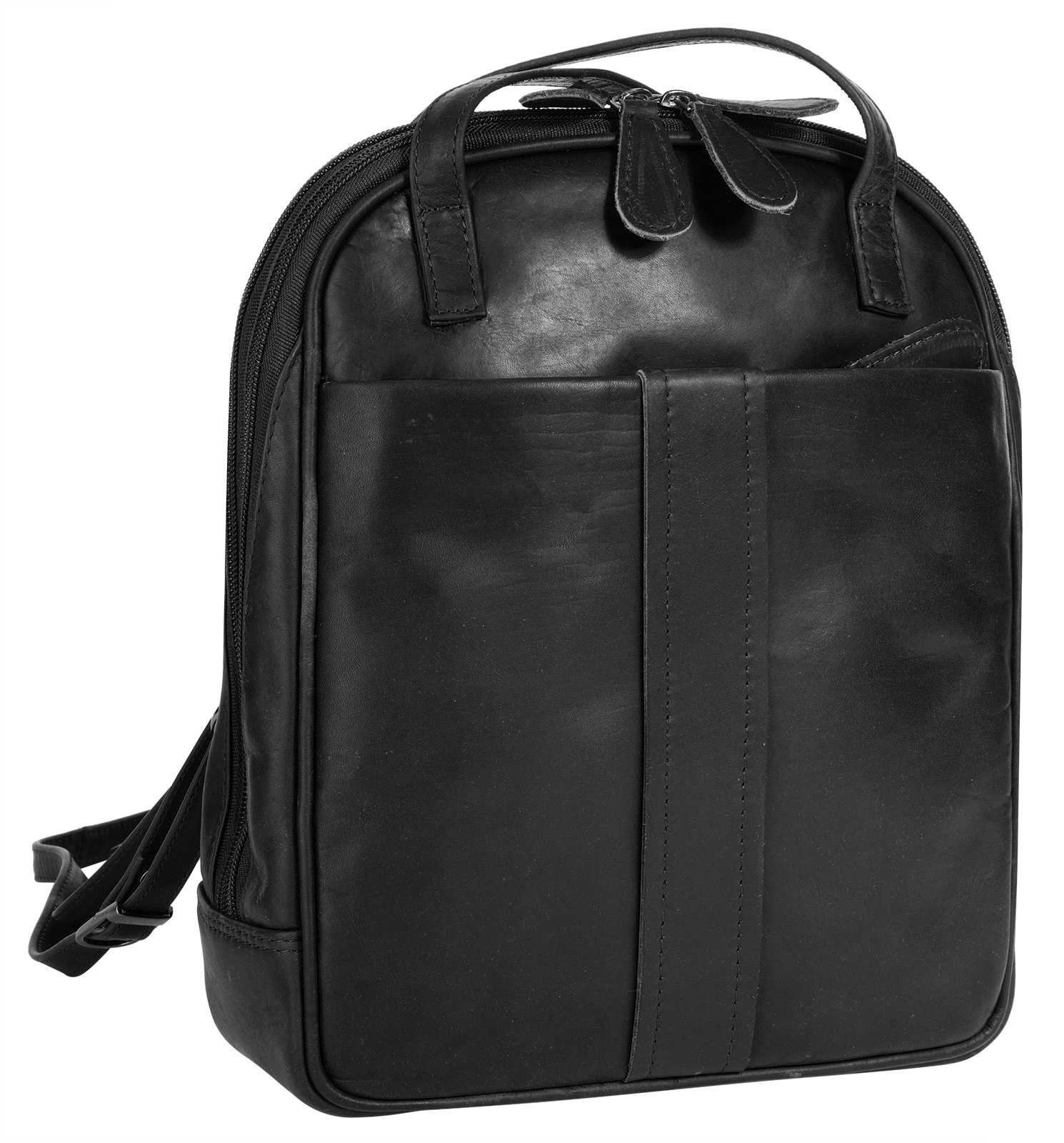 Cluty Cityrucksack, echt Leder