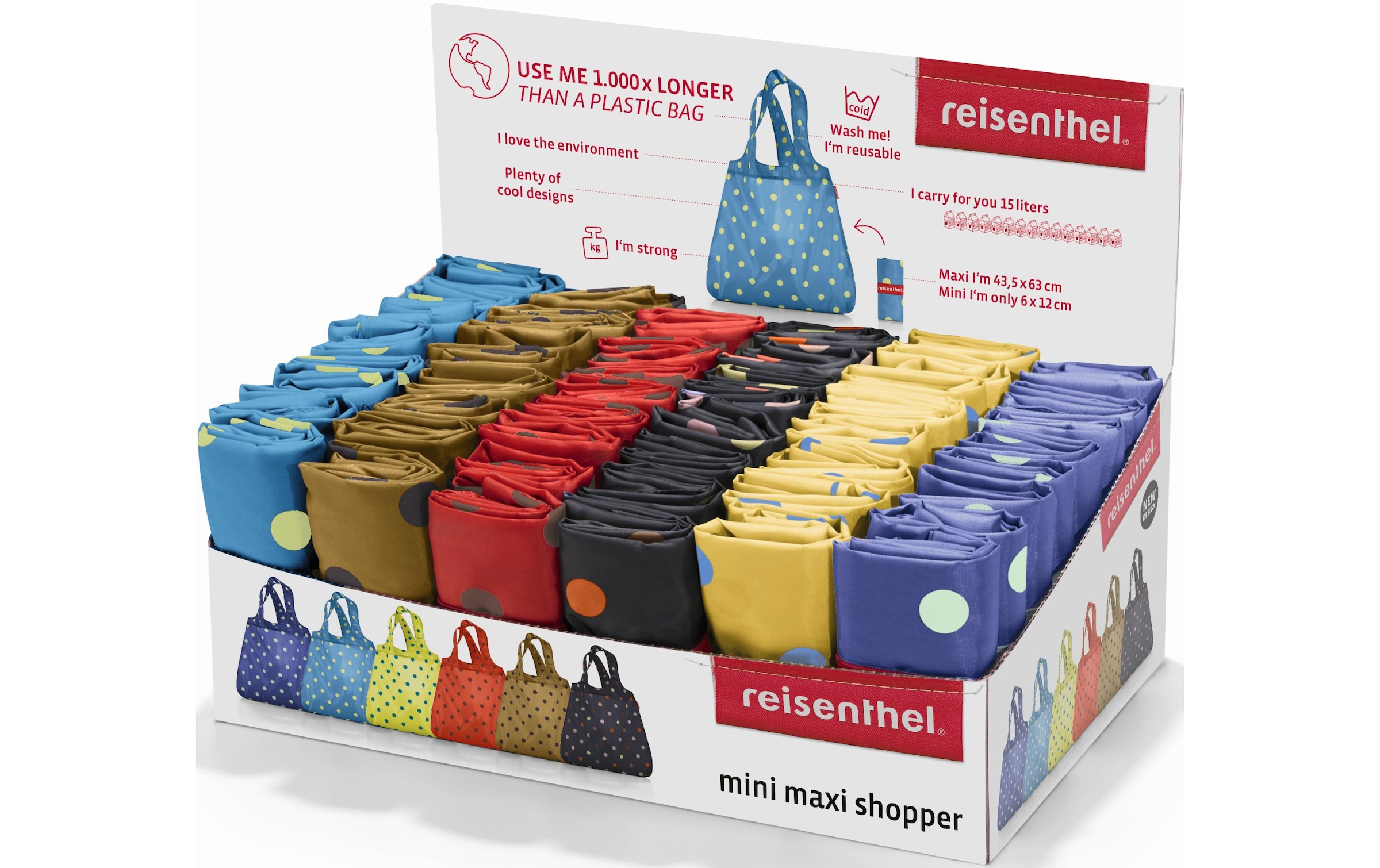 Einkaufsshopper »Mini Maxi Shopper Collection 23 Dots«