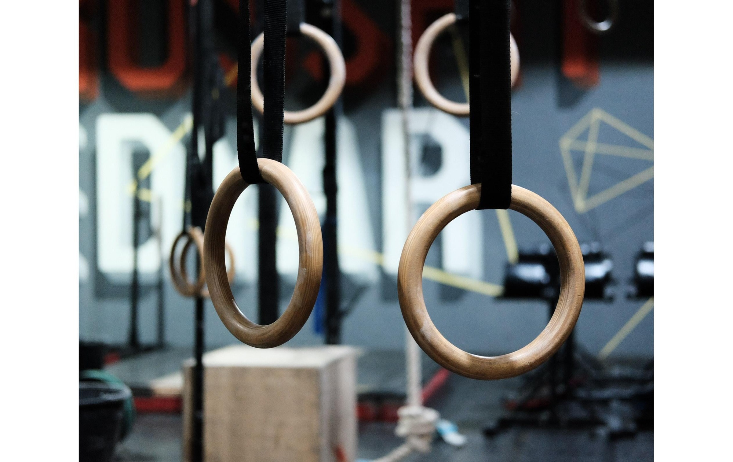 Trainingsring »Fitcom aus Holz inkl. Gurte«