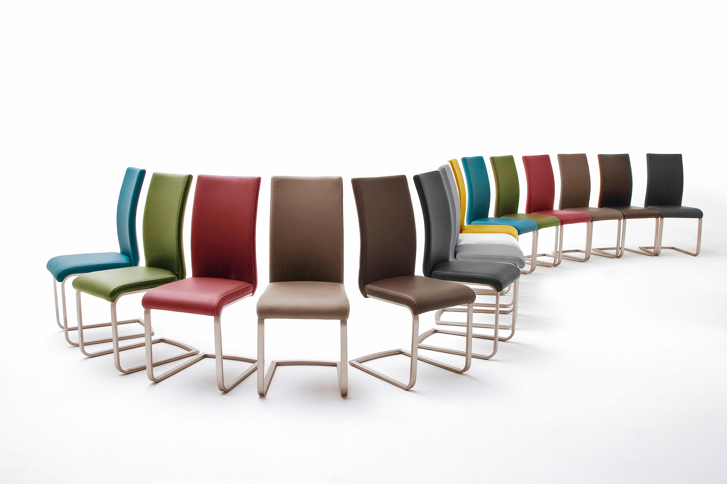 kg günstig furniture 1«, belastbar 4 kaufen MCA »Paulo (Set), Stuhl bis St., Kunstleder, Freischwinger 120