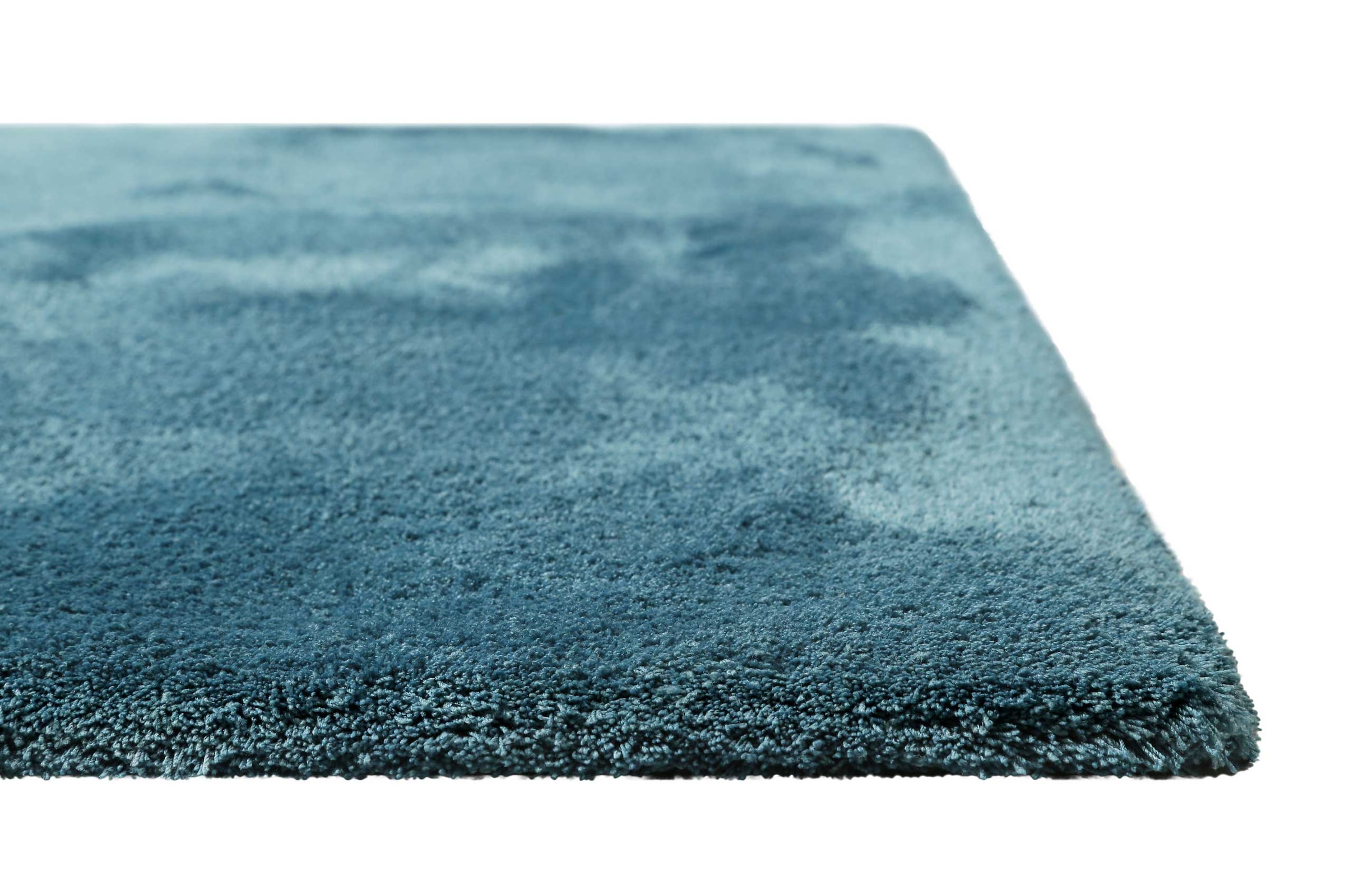 Homie Living Teppich »Sienna«, quadratisch, 20 mm Höhe, Hochflor, Microfaser, uni, weich & kuschelig, Wohnzimmer, Schlafzimmer