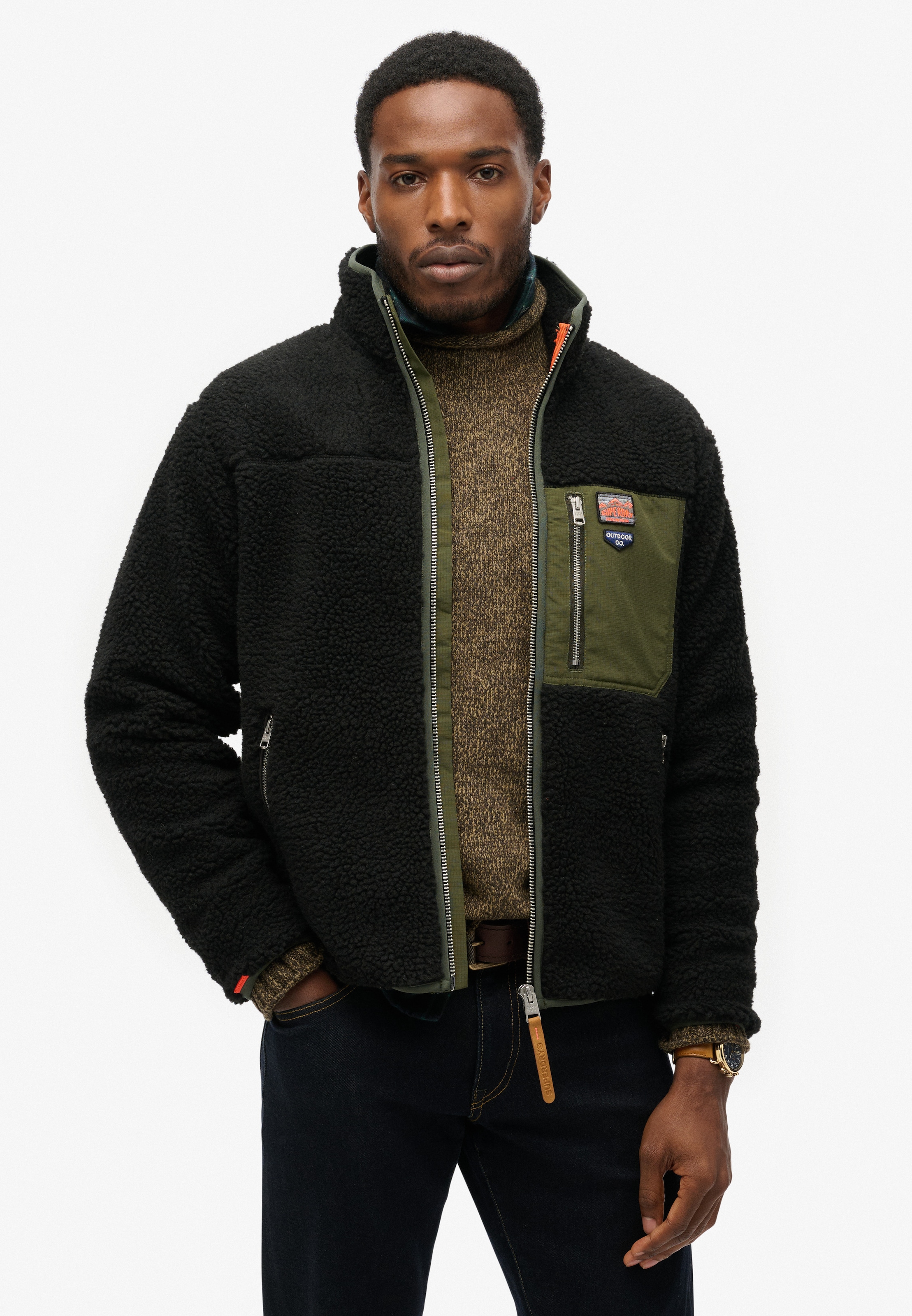 Superdry Fleecejacke »VINTAGE RETRO FULL ZIP FLEECE«