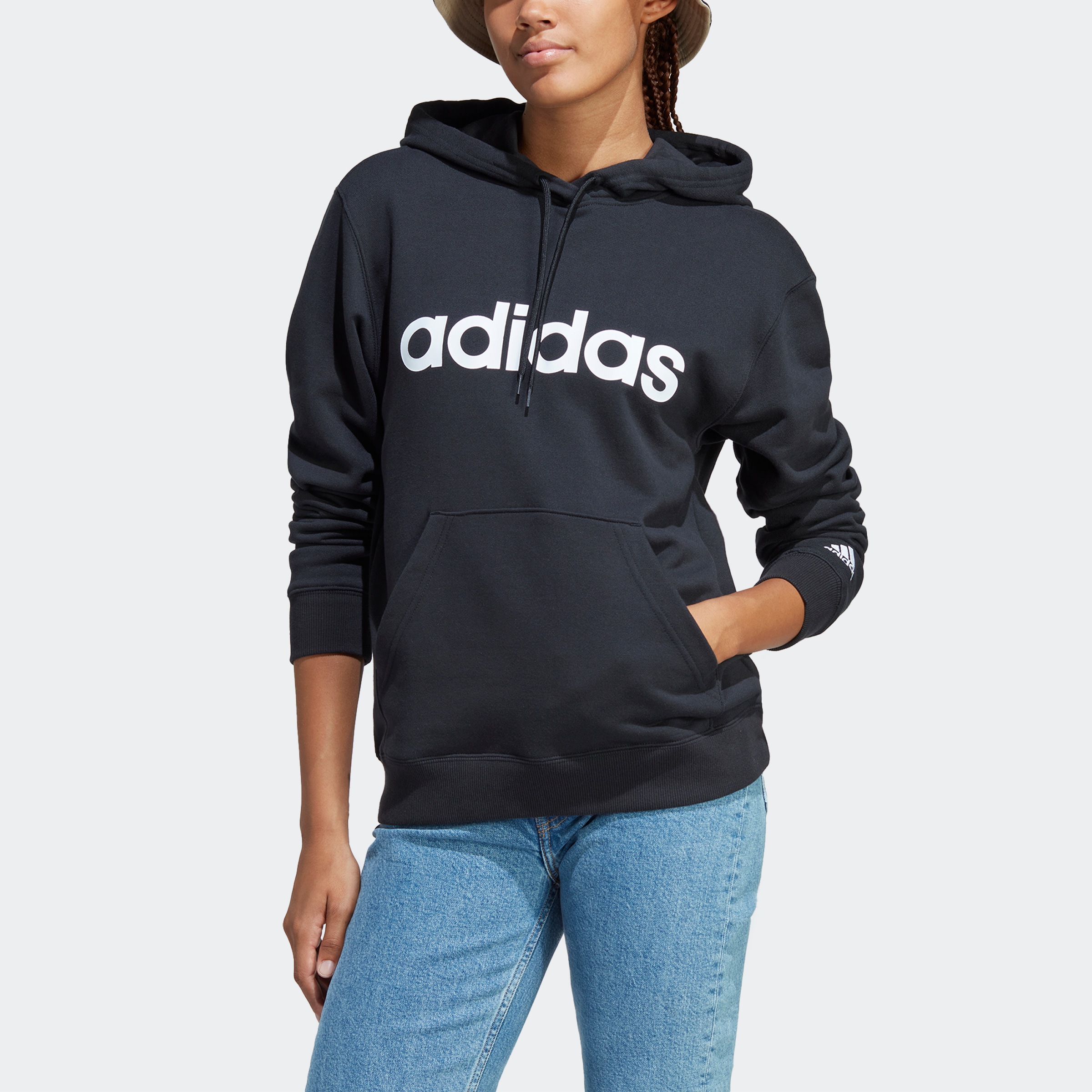 adidas Sportswear Kapuzensweatshirt »ESSENTIALS LINEAR HOODIE«