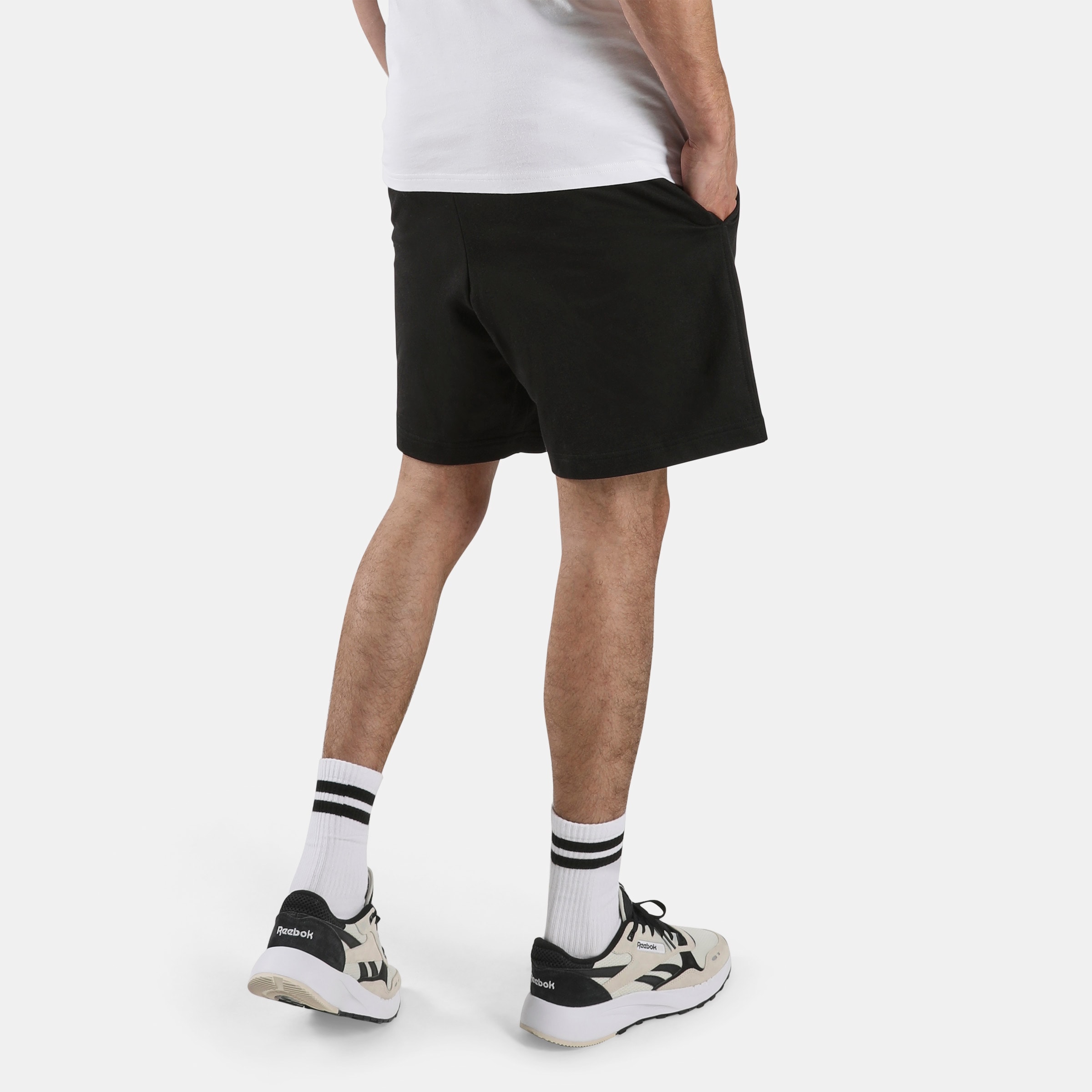 Reebok Sweatshorts »ID SMALL LOGO SHORTS«  shorts sweat pour mode été et printemps, tailles S à XXL