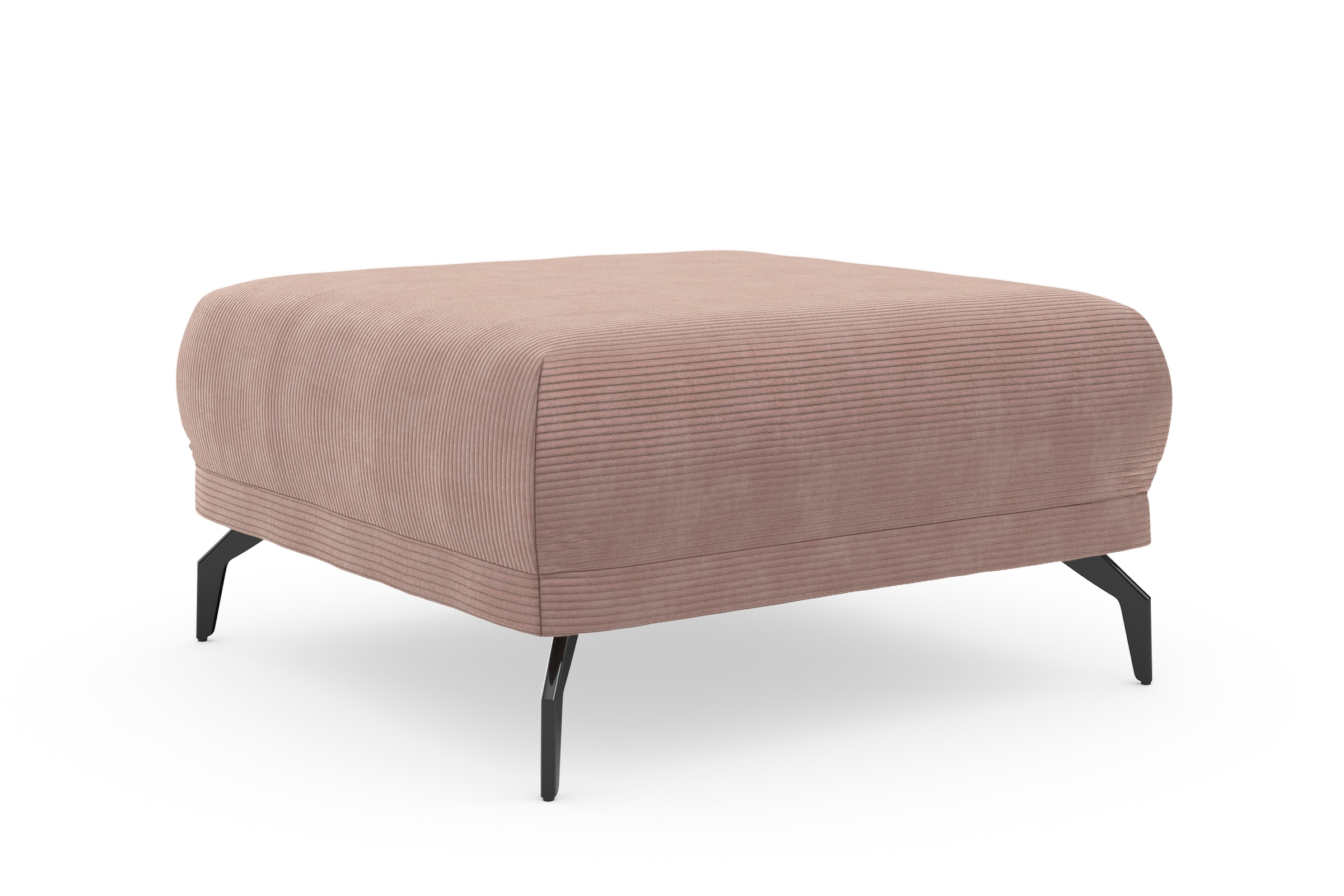 Home affaire Tabouret »Coco« Cord-Bezug in 2 Ausführungen, Füssen 15 cm hoch